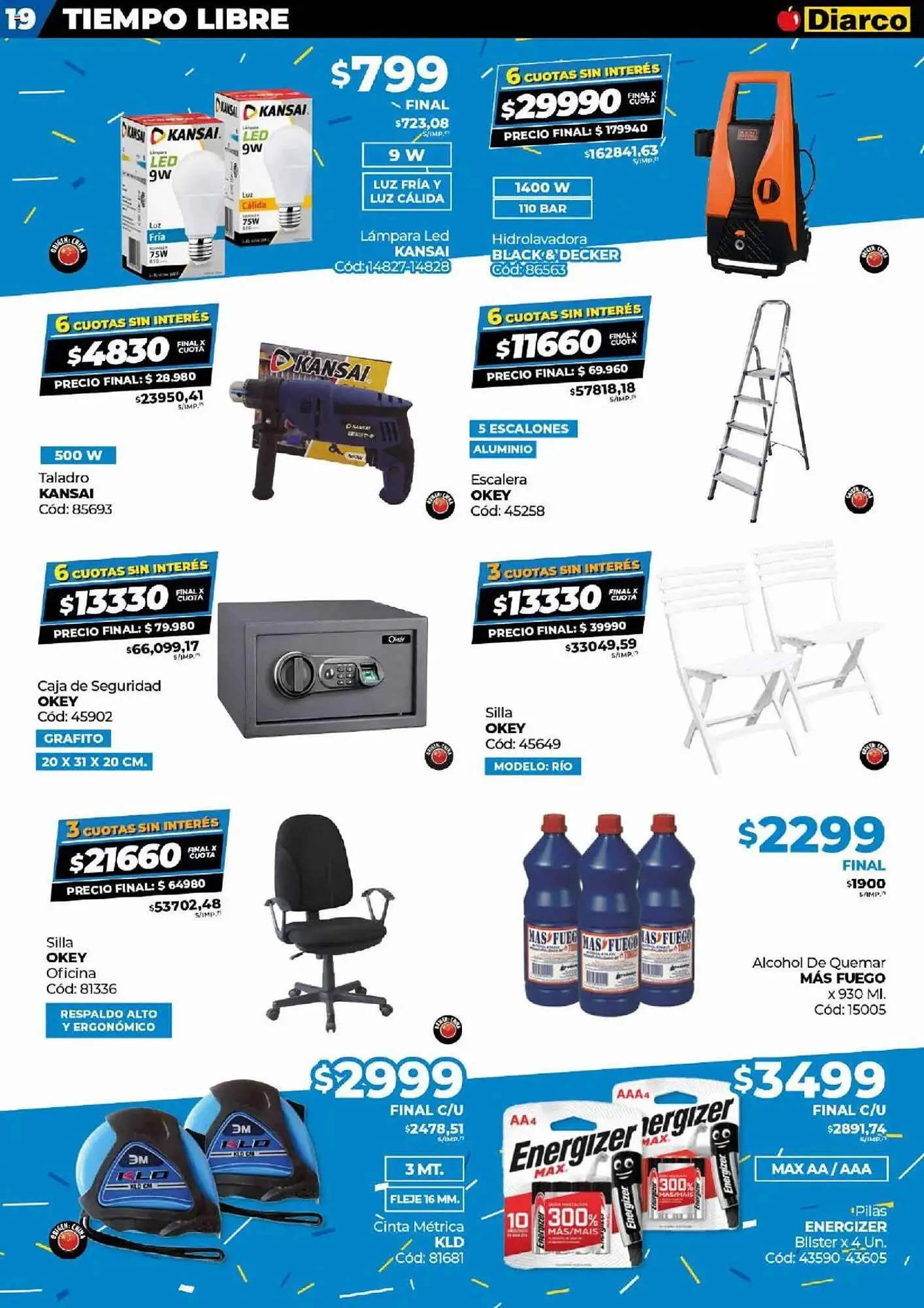 Ofertas de Catálogo Diarco 26 de mayo al 31 de mayo 2025 - Página 39 del catálogo