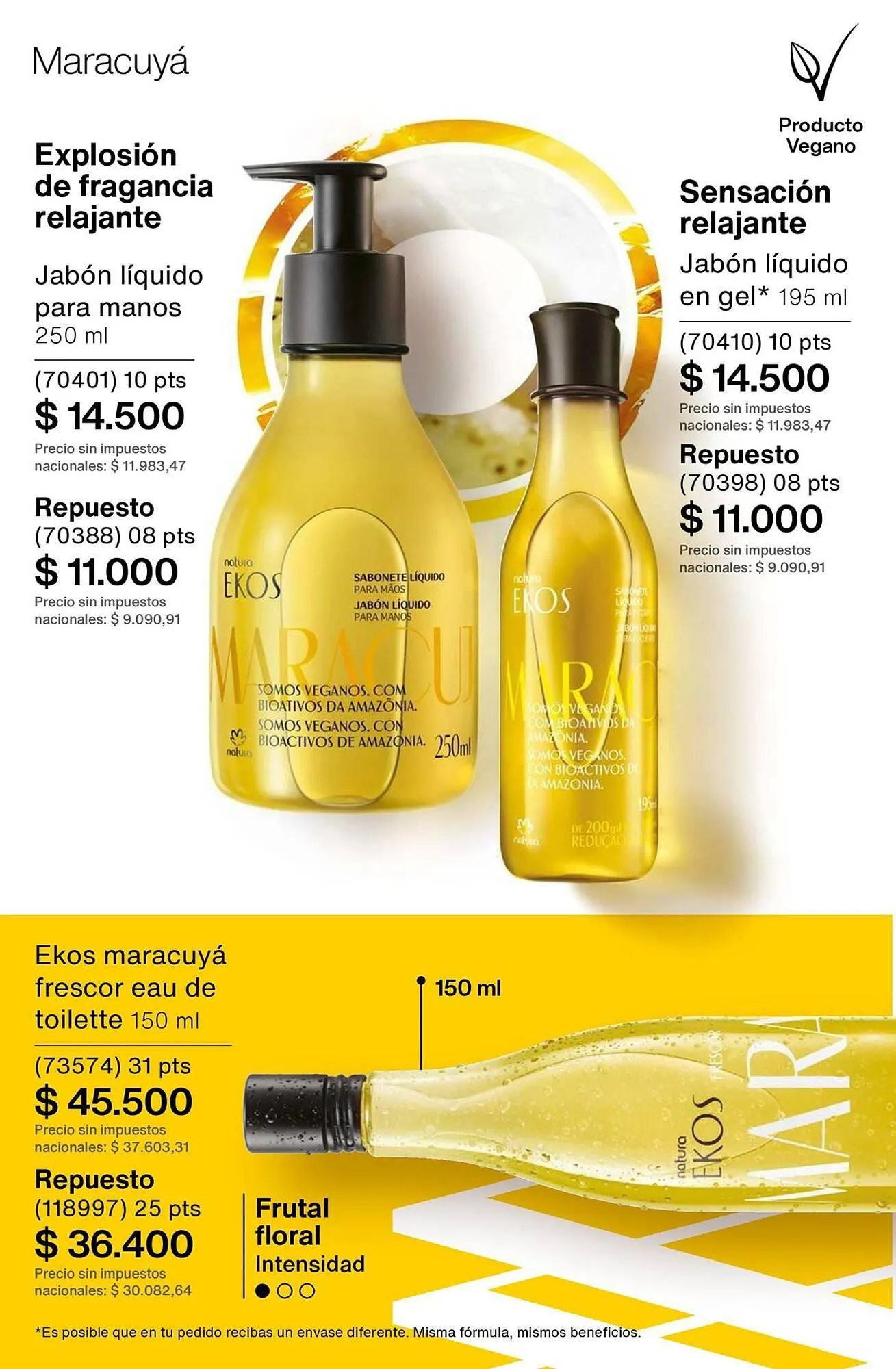 Ofertas de Catálogo Natura 1 de marzo al 31 de marzo 2026 - Página 178 del catálogo