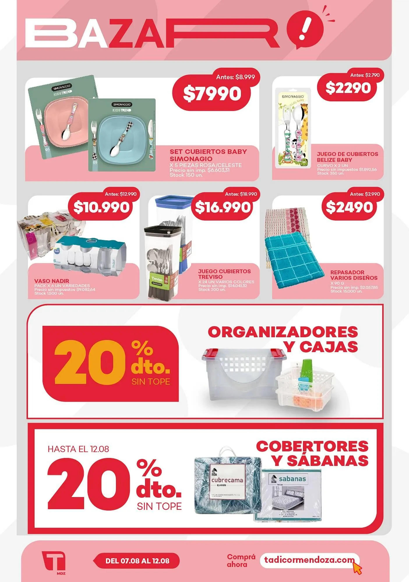 Ofertas de Catálogo Supermercados Tadicor 6 de agosto al 14 de agosto 2025 - Página 10 del catálogo