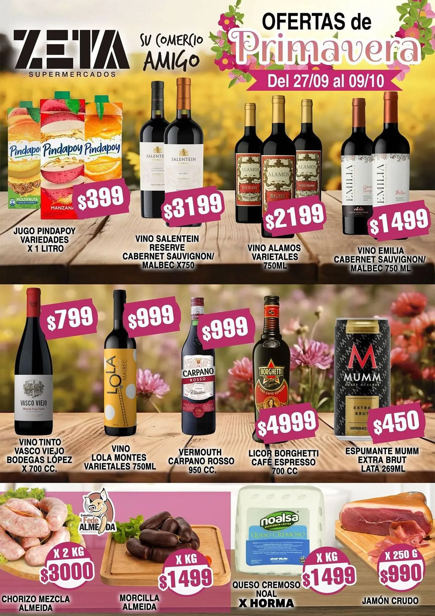 Ofertas de Catálogo Supermercados Zeta 28 de septiembre al 9 de octubre 2023 - Página 3 del catálogo