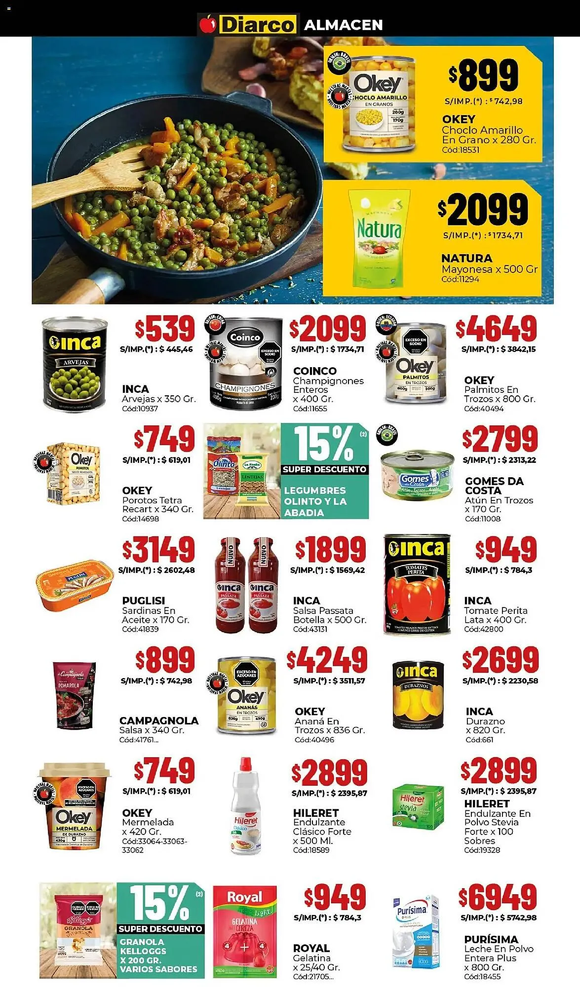 Ofertas de Catálogo Diarco 2 de marzo al 6 de marzo 2026 - Página 3 del catálogo