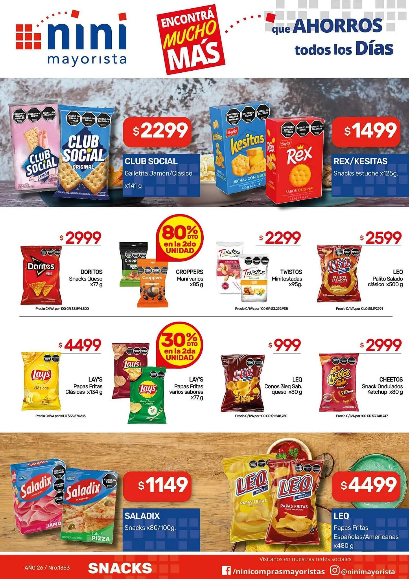 Ofertas de Catálogo Nini Mayorista 30 de marzo al 5 de abril 2026 - Página 17 del catálogo