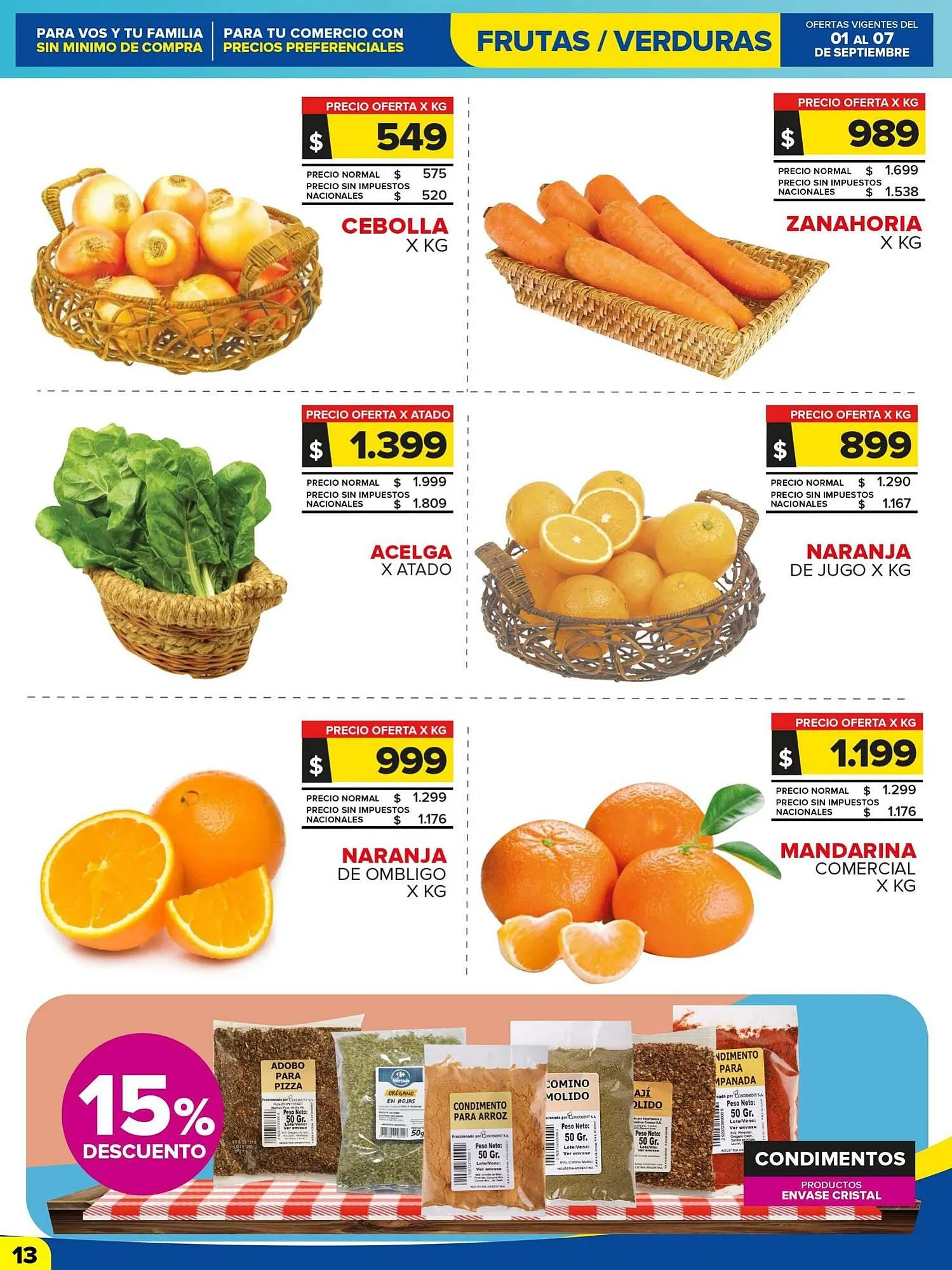 Ofertas de Catálogo Carrefour Maxi 1 de septiembre al 7 de septiembre 2025 - Página 13 del catálogo