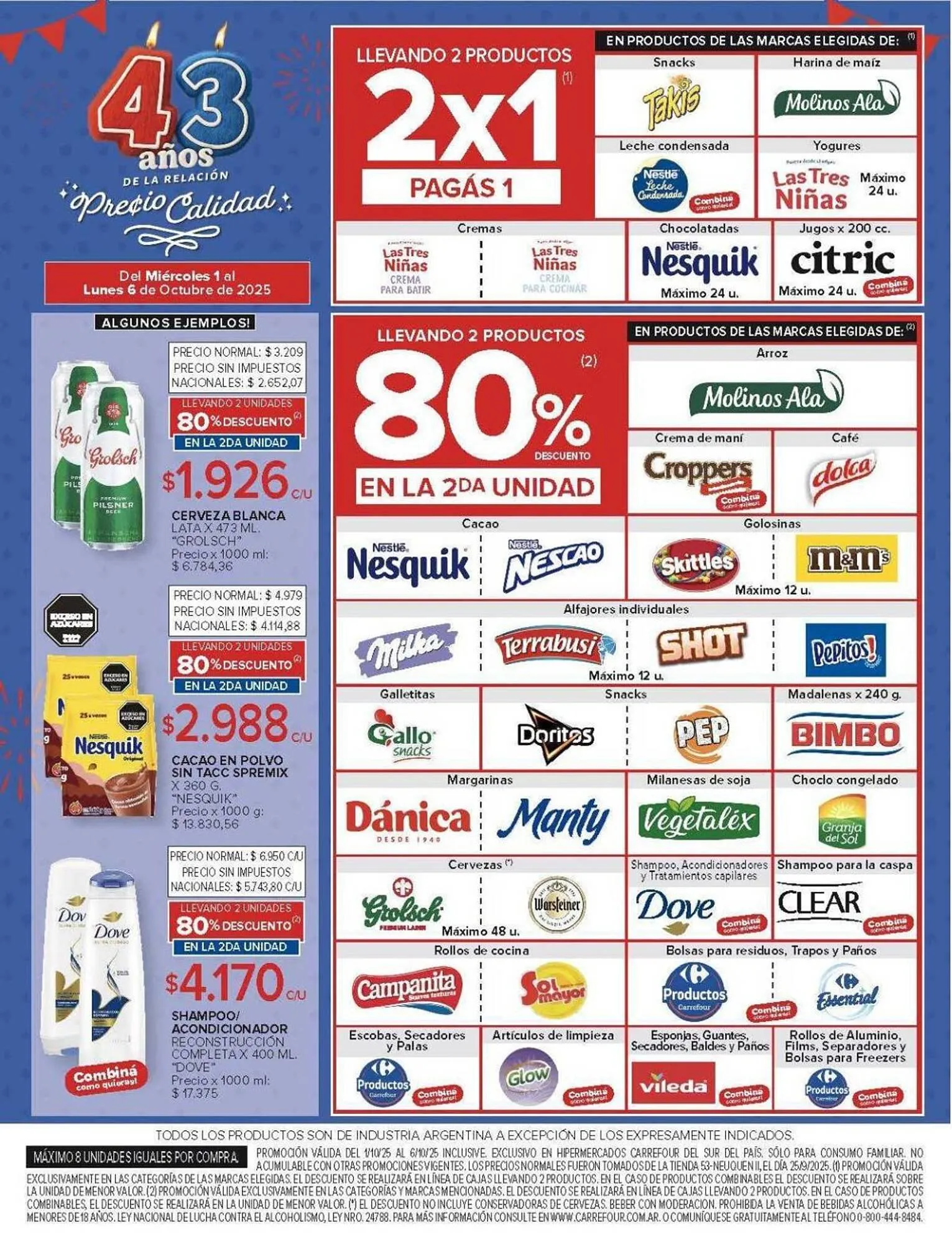 Ofertas de Catálogo Carrefour 1 de octubre al 7 de octubre 2025 - Página 4 del catálogo
