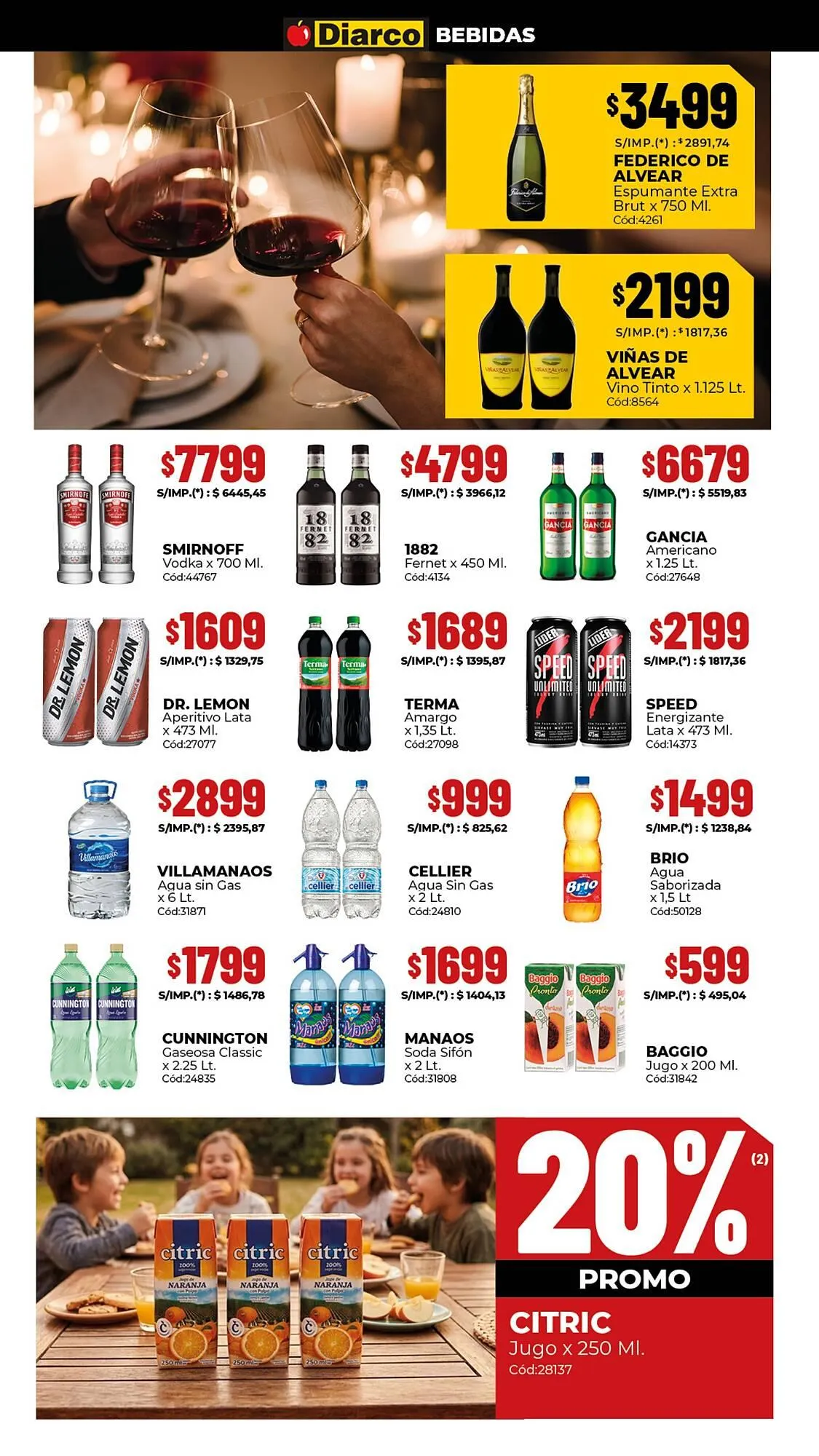 Ofertas de Catálogo Diarco 16 de marzo al 20 de marzo 2026 - Página 8 del catálogo