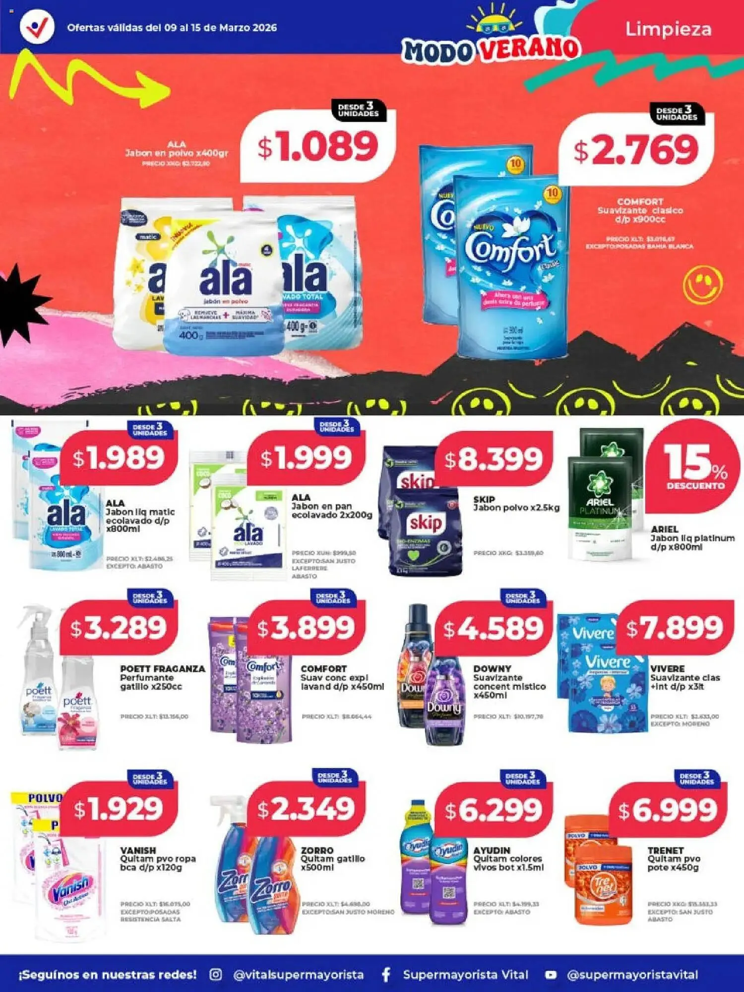 Ofertas de Catálogo Supermayorista Vital 9 de marzo al 15 de marzo 2026 - Página 7 del catálogo