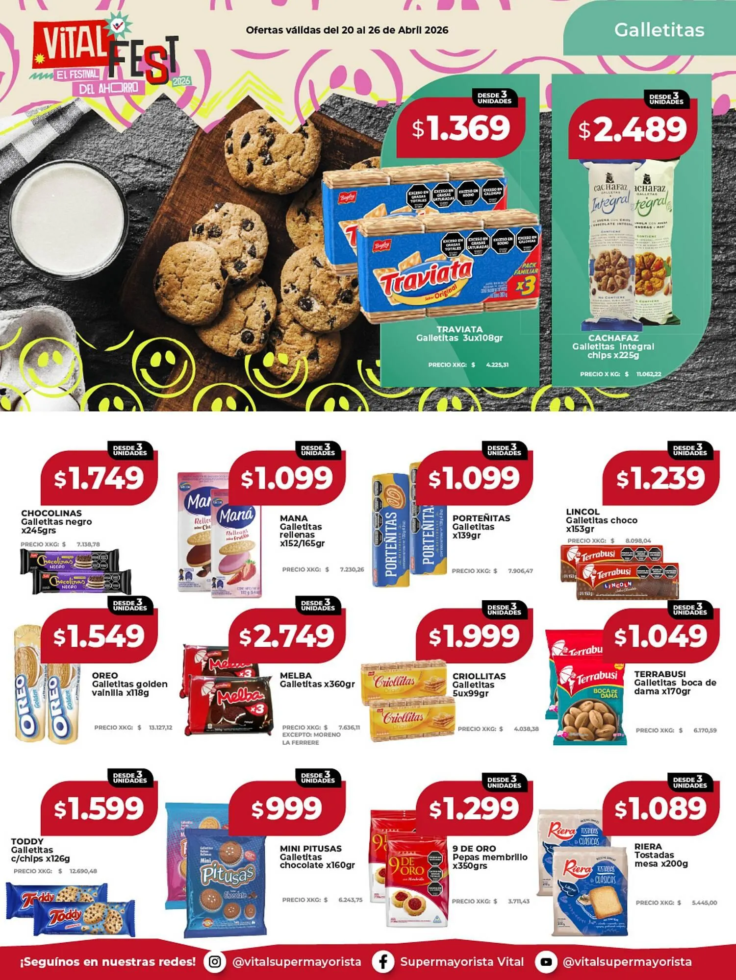 Ofertas de Catálogo Supermayorista Vital 20 de abril al 26 de abril 2026 - Página 17 del catálogo