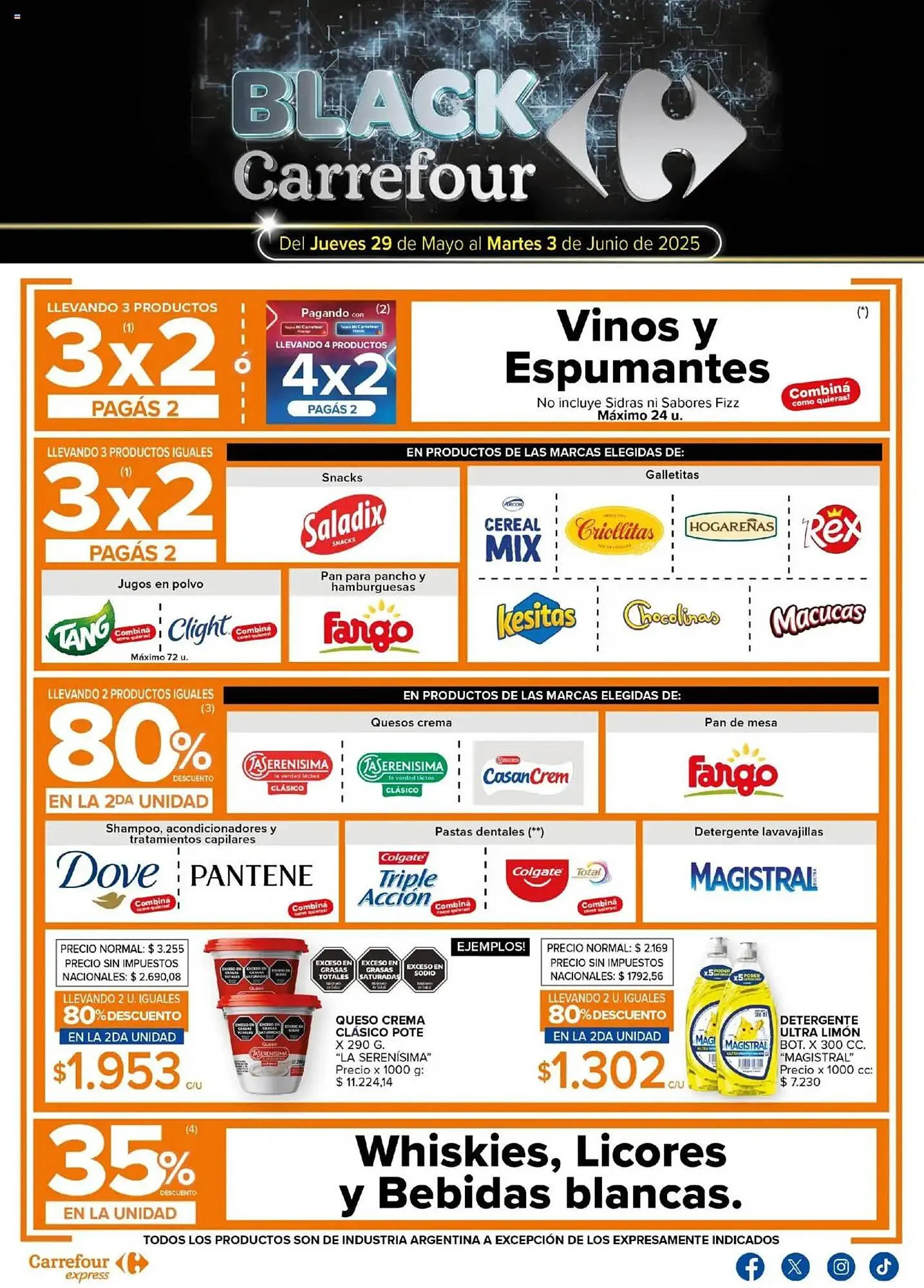 Ofertas de Catálogo Carrefour 29 de mayo al 4 de junio 2025 - Página 1 del catálogo