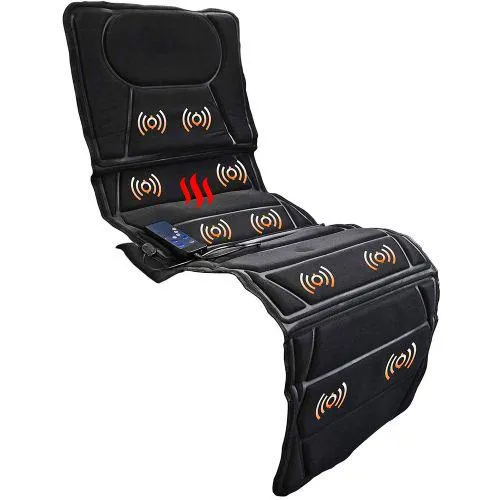 Masajeador Gadnic Mat Massager 10 Motores 5 Modos Terapia de Calor