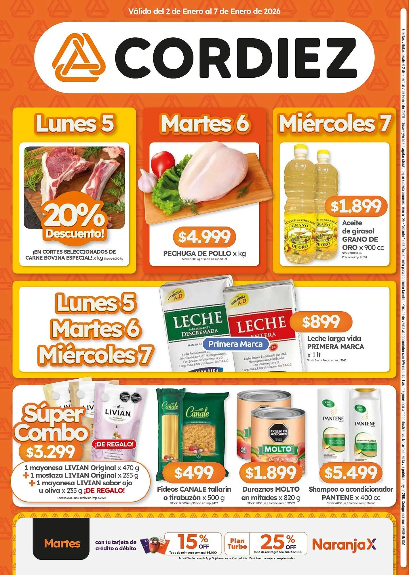 Ofertas de Folleto Cordiez 2 de enero al 7 de enero 2026 - Página 12 del catálogo