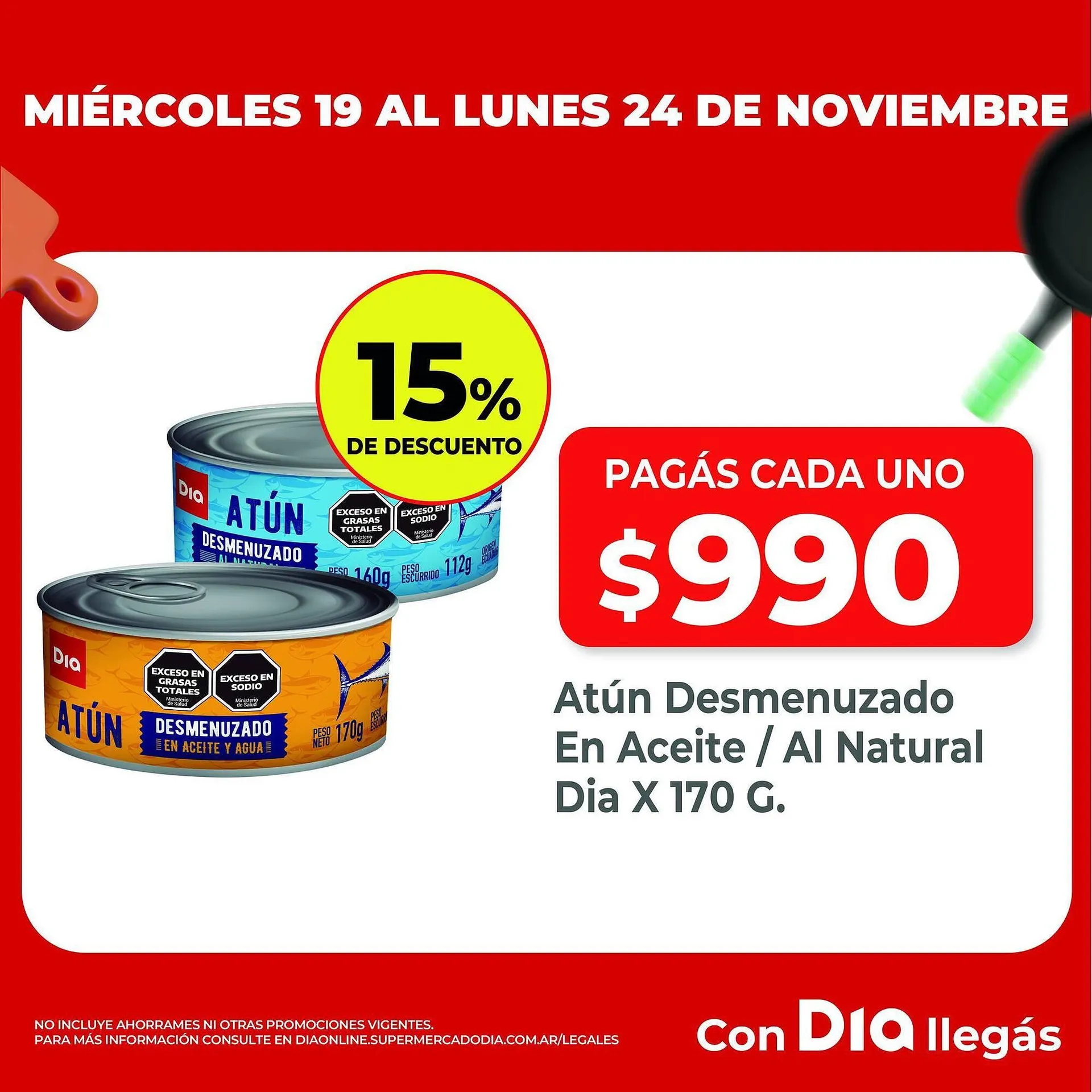 Ofertas de Folleto Supermercados DIA 19 de noviembre al 24 de noviembre 2025 - Página 3 del catálogo