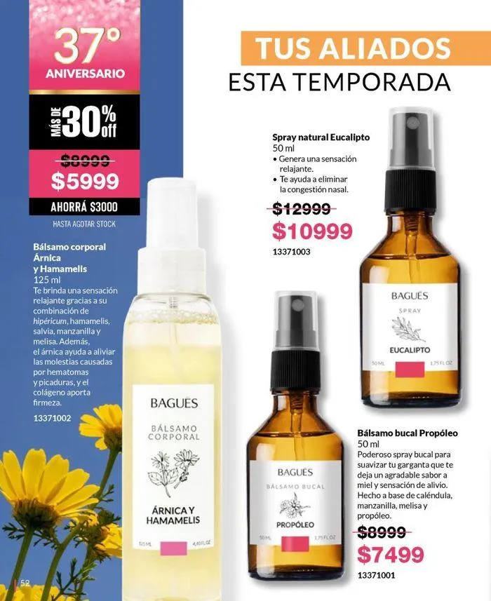 Ofertas de Ofertas Bagués Campaña 08 Argentina 10 de agosto al 24 de agosto 2024 - Página 64 del catálogo