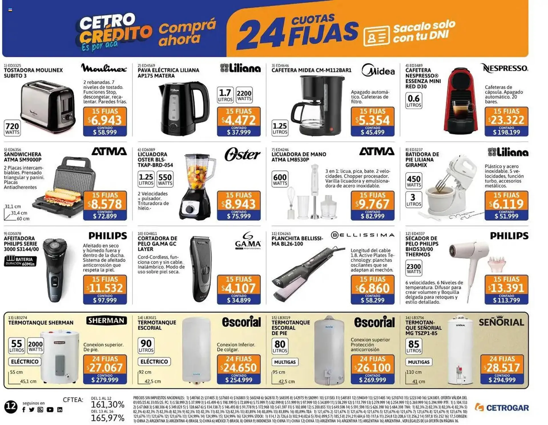 Ofertas de Catálogo Cetrogar 1 de mayo al 4 de junio 2025 - Página 12 del catálogo