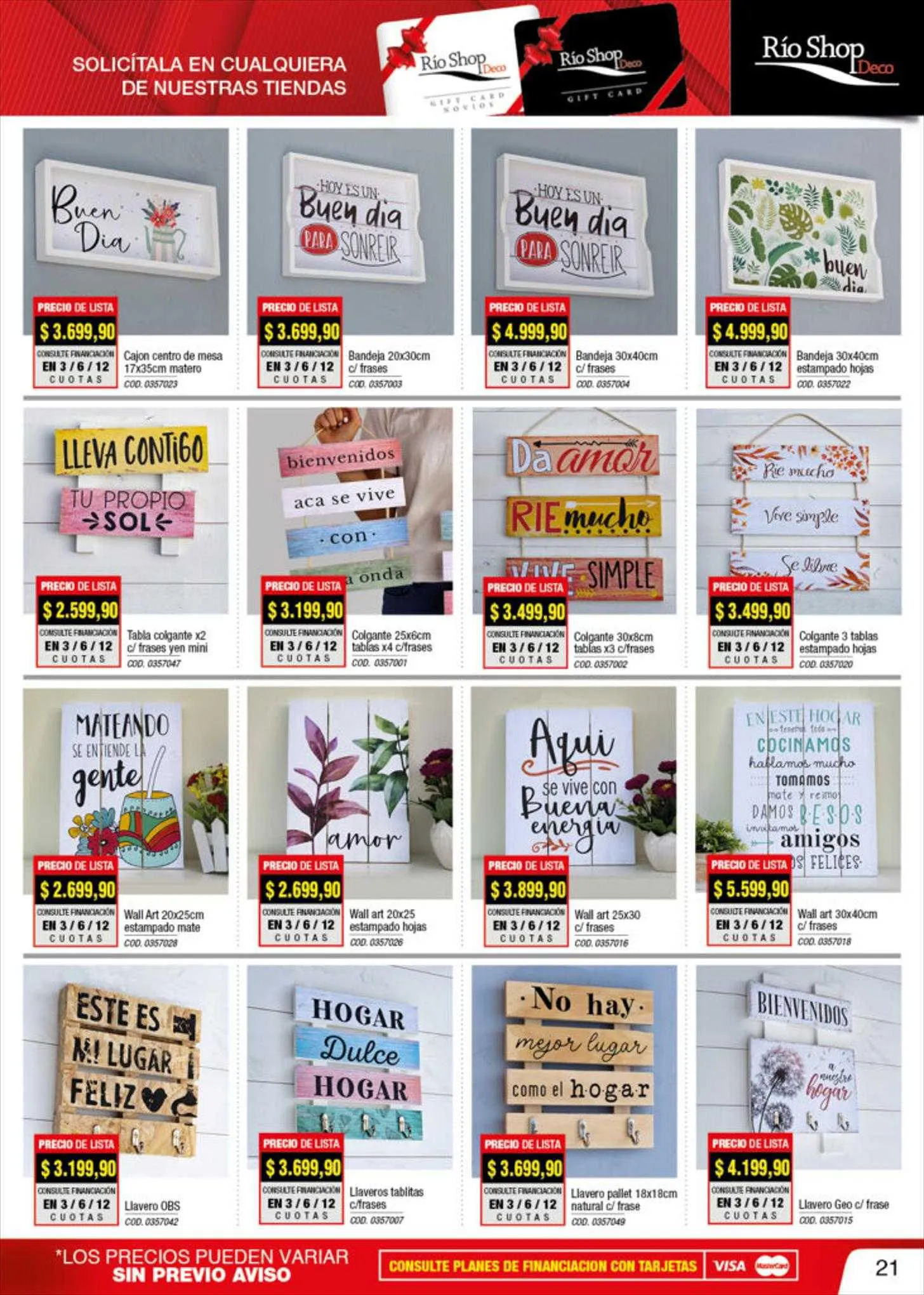 Ofertas de Catálogo Río Shop Deco 6 de septiembre al 10 de septiembre 2023 - Página 21 del catálogo