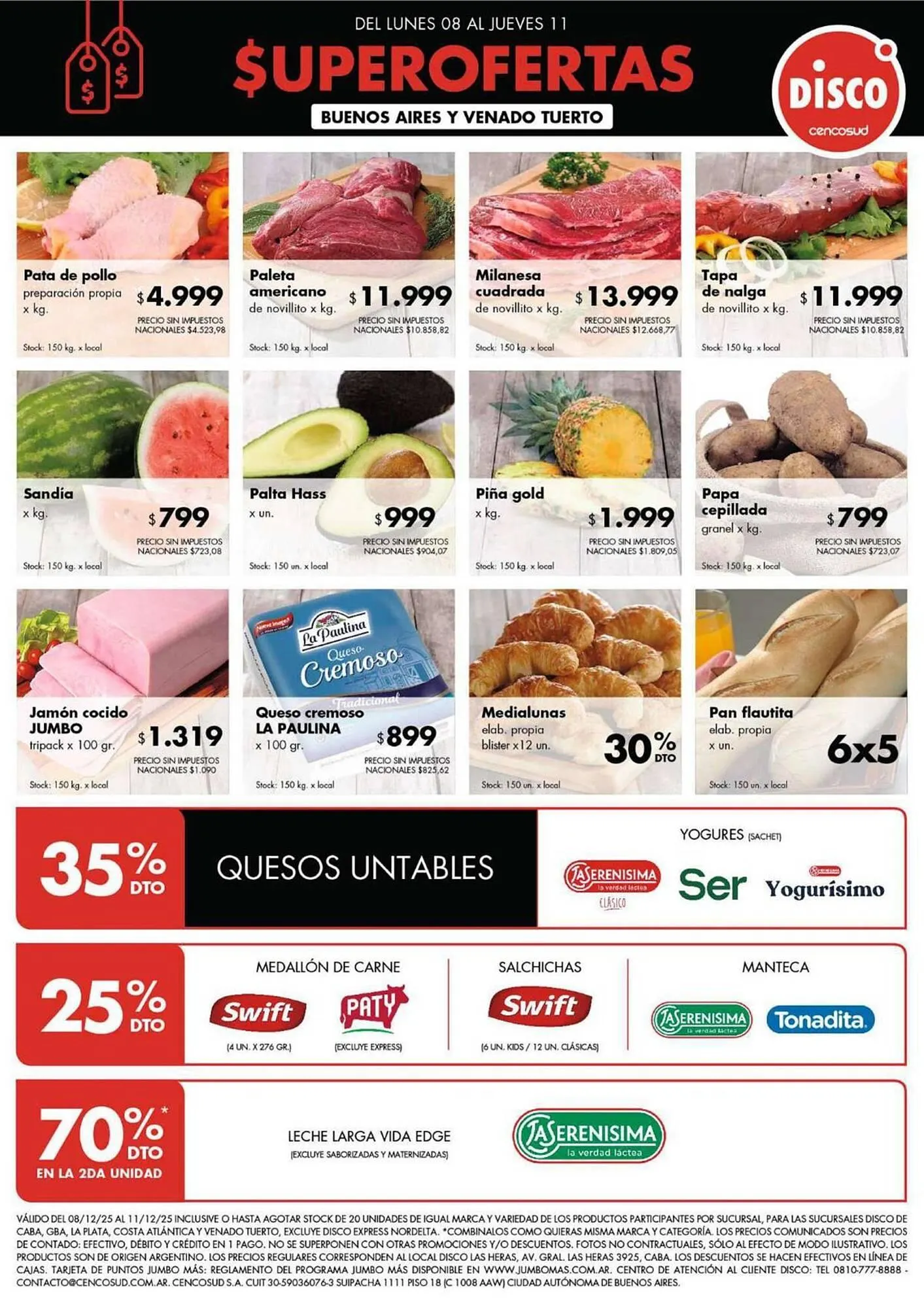 Ofertas de Folleto Disco 8 de diciembre al 11 de diciembre 2025 - Página 1 del catálogo