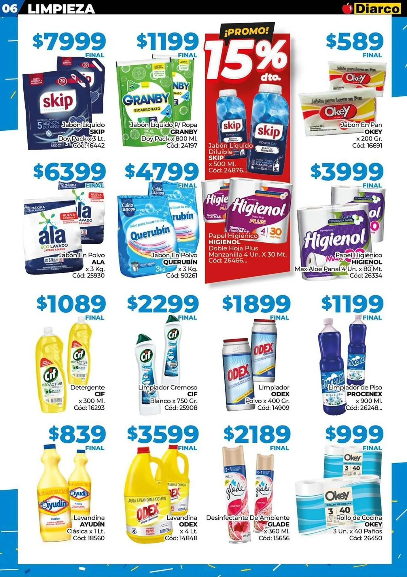 Ofertas de Catálogo Diarco 31 de marzo al 4 de abril 2025 - Página 8 del catálogo