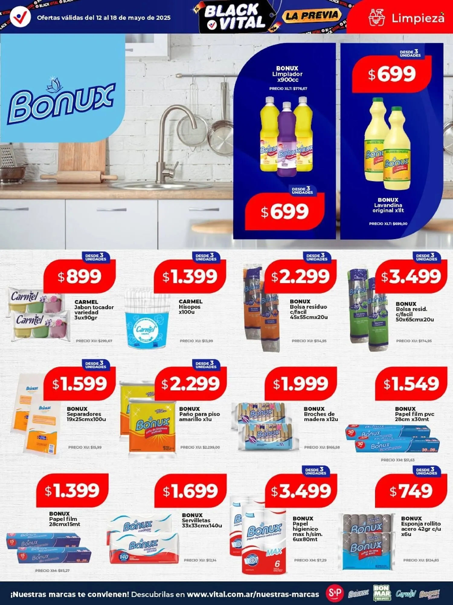 Ofertas de Catálogo Supermayorista Vital 12 de mayo al 18 de mayo 2025 - Página 14 del catálogo