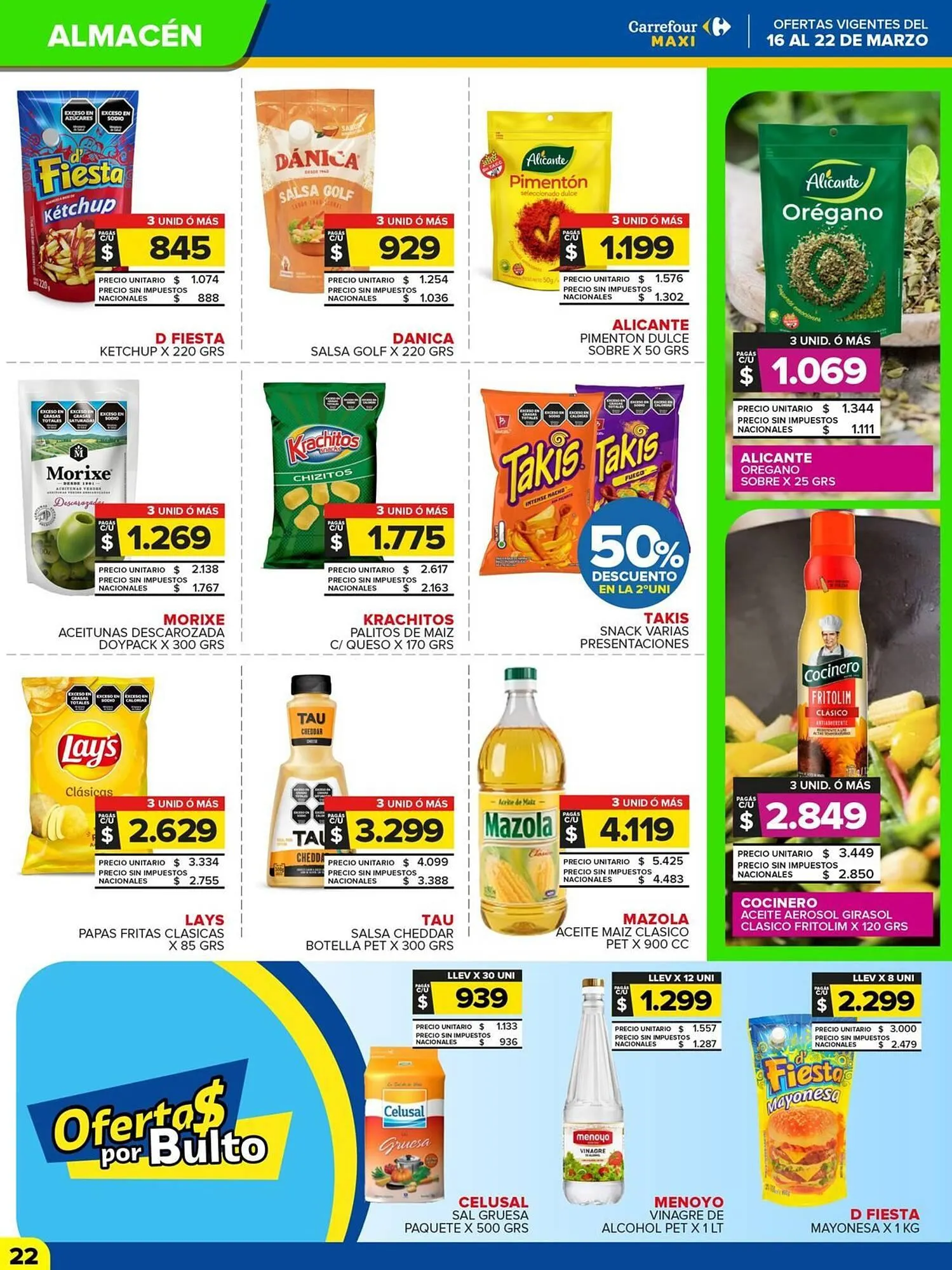 Ofertas de Folleto Carrefour Maxi 16 de marzo al 23 de marzo 2026 - Página 22 del catálogo