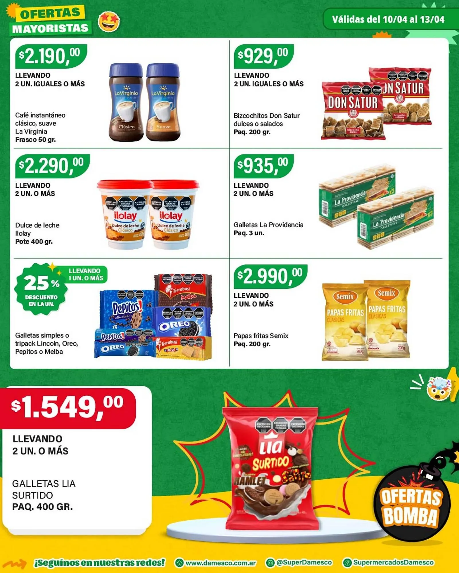 Ofertas de Catálogo Supermercados Damesco 10 de abril al 13 de abril 2026 - Página 6 del catálogo