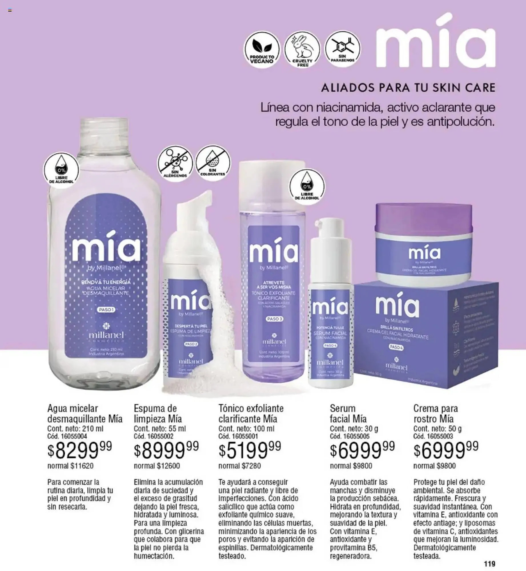 Ofertas de Catálogo Millanel Cosmética 21 de julio al 18 de agosto 2025 - Página 119 del catálogo