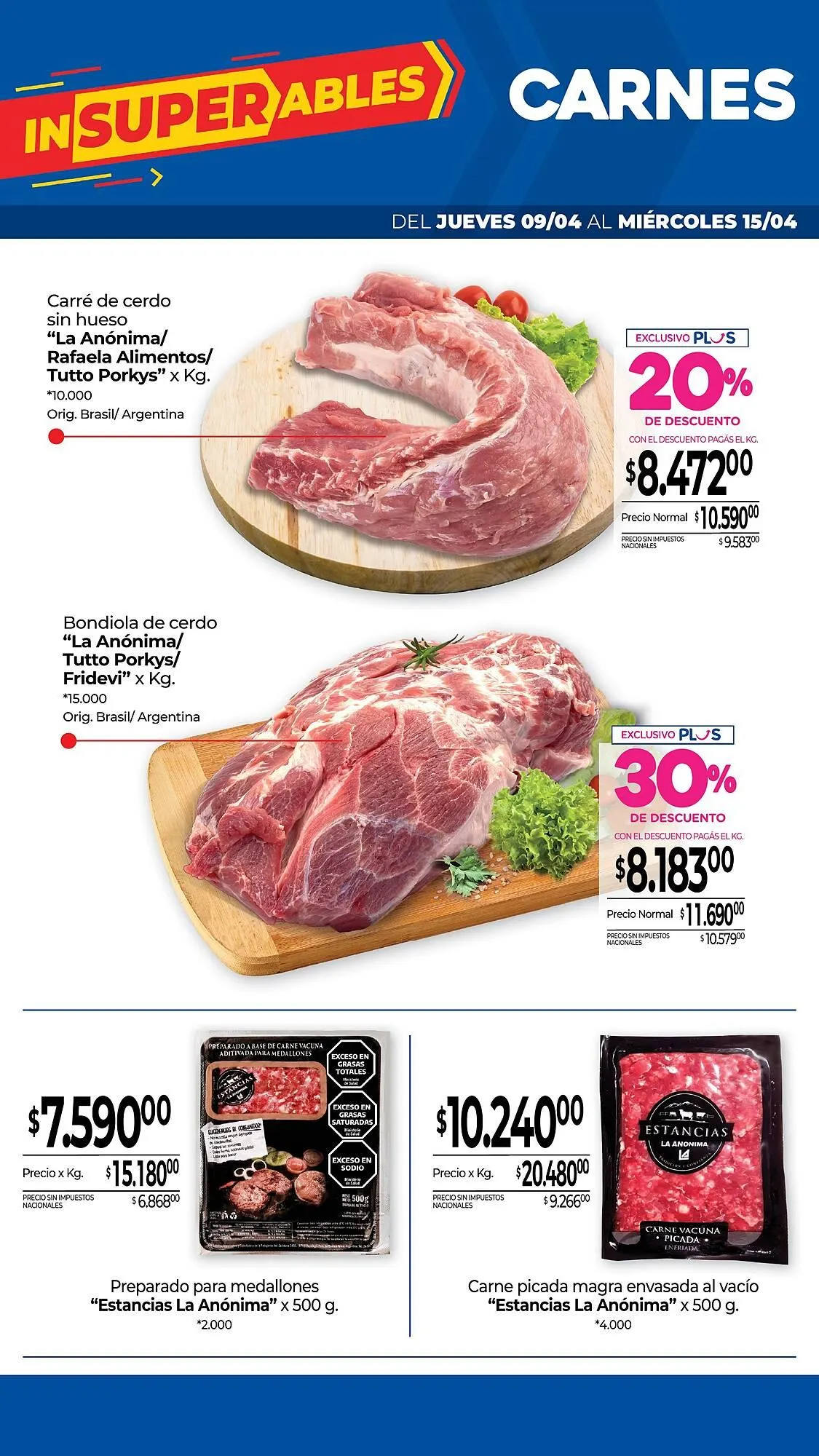 Ofertas de Catálogo La Anonima 10 de abril al 14 de abril 2026 - Página 3 del catálogo