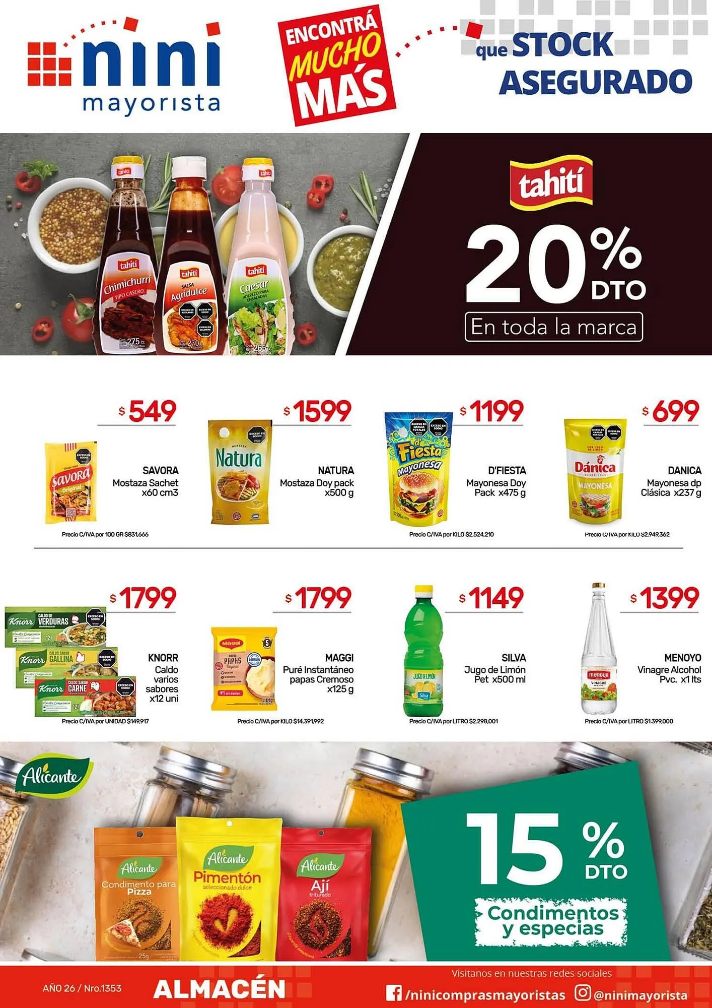 Ofertas de Catálogo Nini Mayorista 30 de marzo al 5 de abril 2026 - Página 19 del catálogo