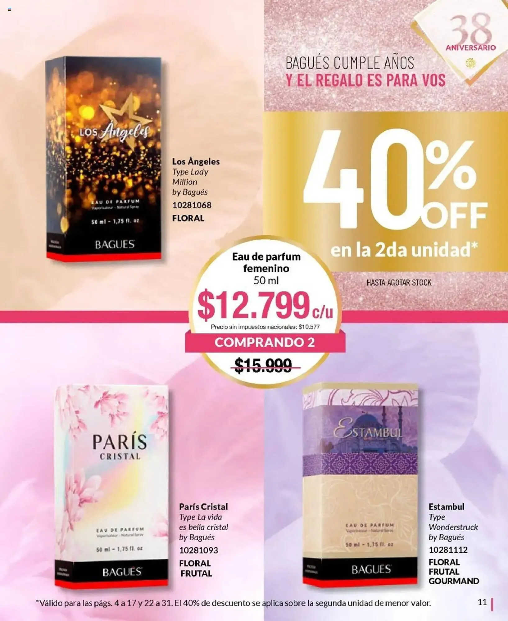 Ofertas de Catálogo Bagués 28 de julio al 23 de agosto 2025 - Página 11 del catálogo