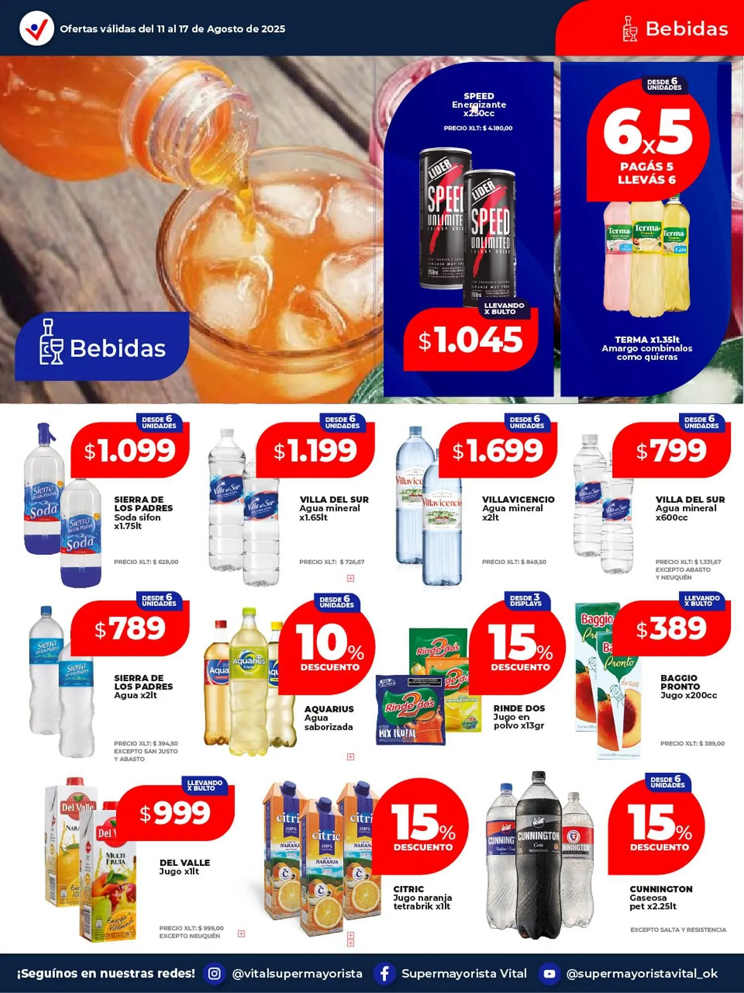Ofertas de Catálogo Supermayorista Vital 11 de agosto al 17 de agosto 2025 - Página 13 del catálogo