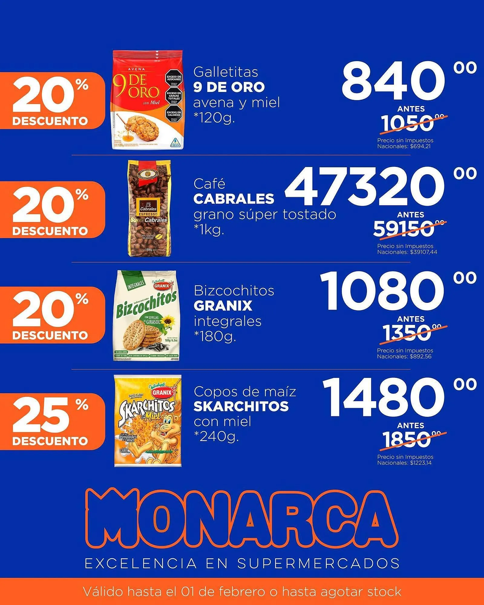 Ofertas de Catálogo Supermercados Monarca 2 de enero al 1 de febrero 2026 - Página 5 del catálogo