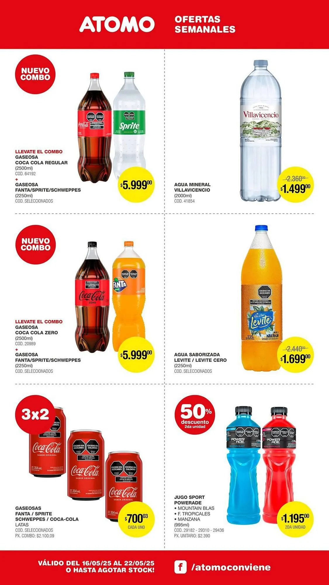 Ofertas de Catálogo Atomo Conviene 16 de mayo al 22 de mayo 2025 - Página 3 del catálogo
