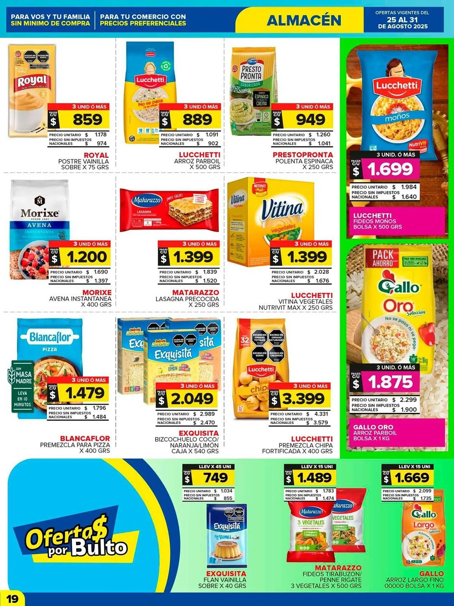 Ofertas de Catálogo Carrefour Maxi 25 de agosto al 31 de agosto 2025 - Página 19 del catálogo