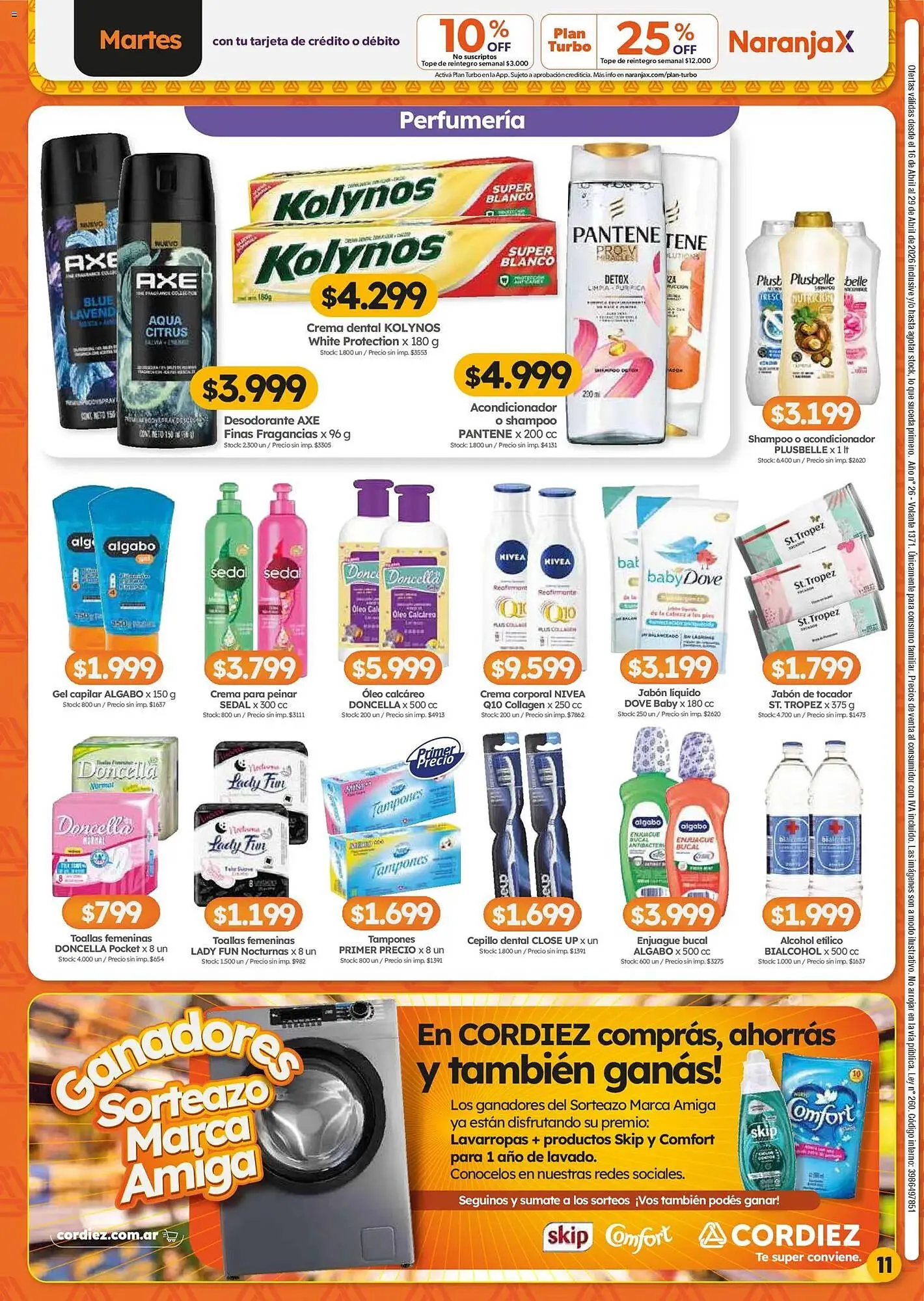 Ofertas de Folleto Cordiez 16 de abril al 29 de abril 2026 - Página 11 del catálogo