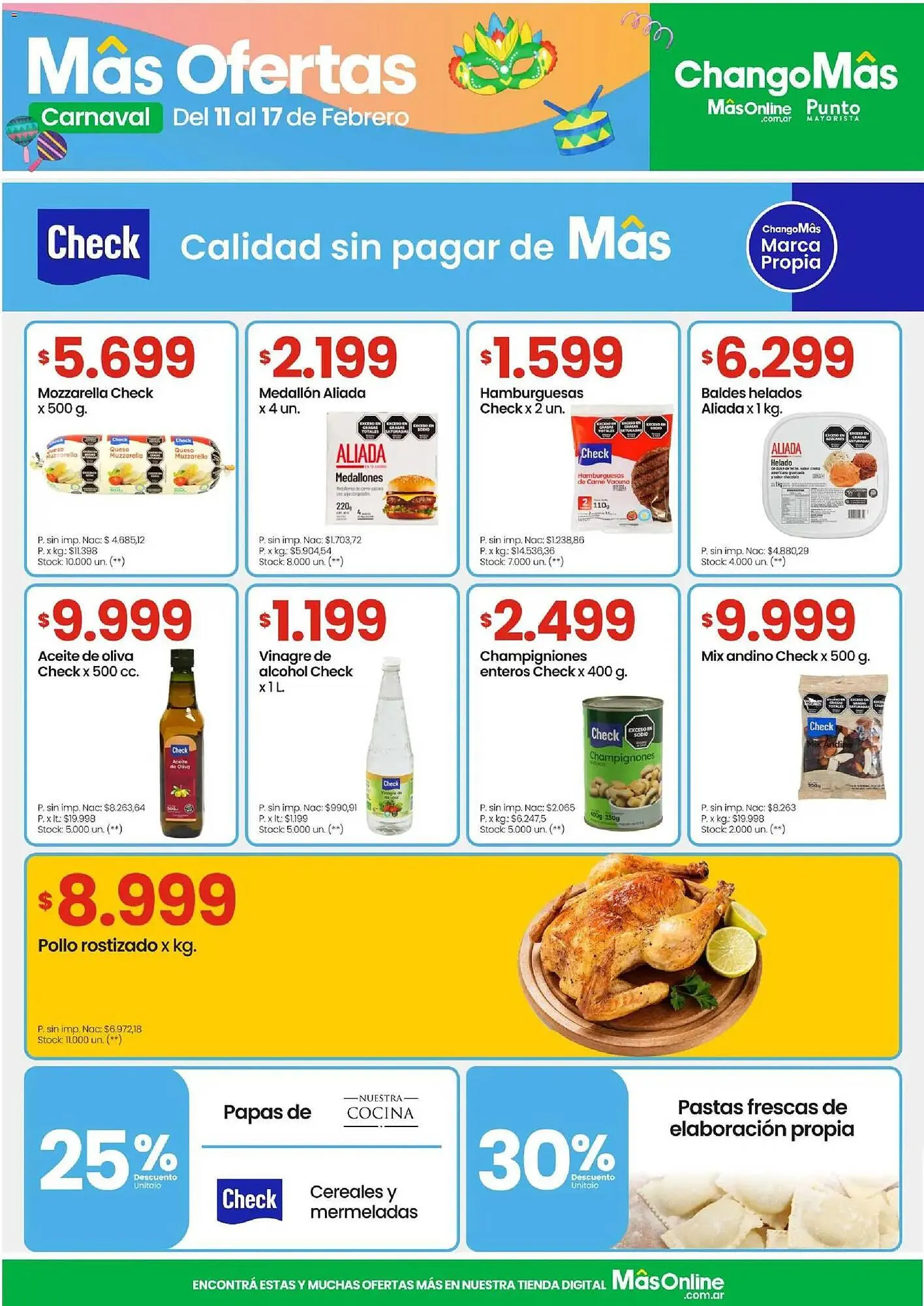 Ofertas de Catálogo Changomas 11 de febrero al 18 de febrero 2026 - Página 9 del catálogo