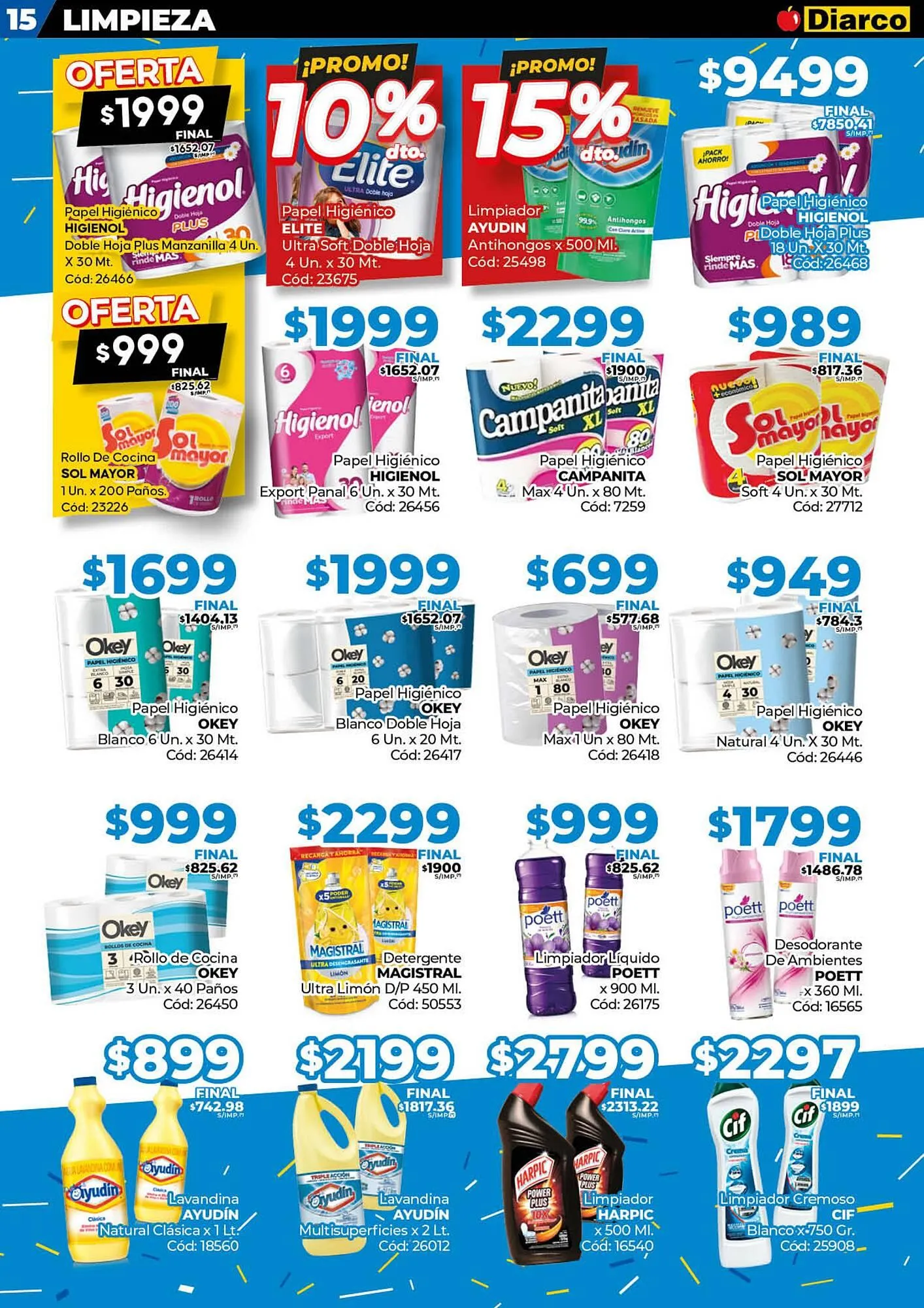 Ofertas de Catálogo Diarco 5 de mayo al 13 de mayo 2025 - Página 15 del catálogo