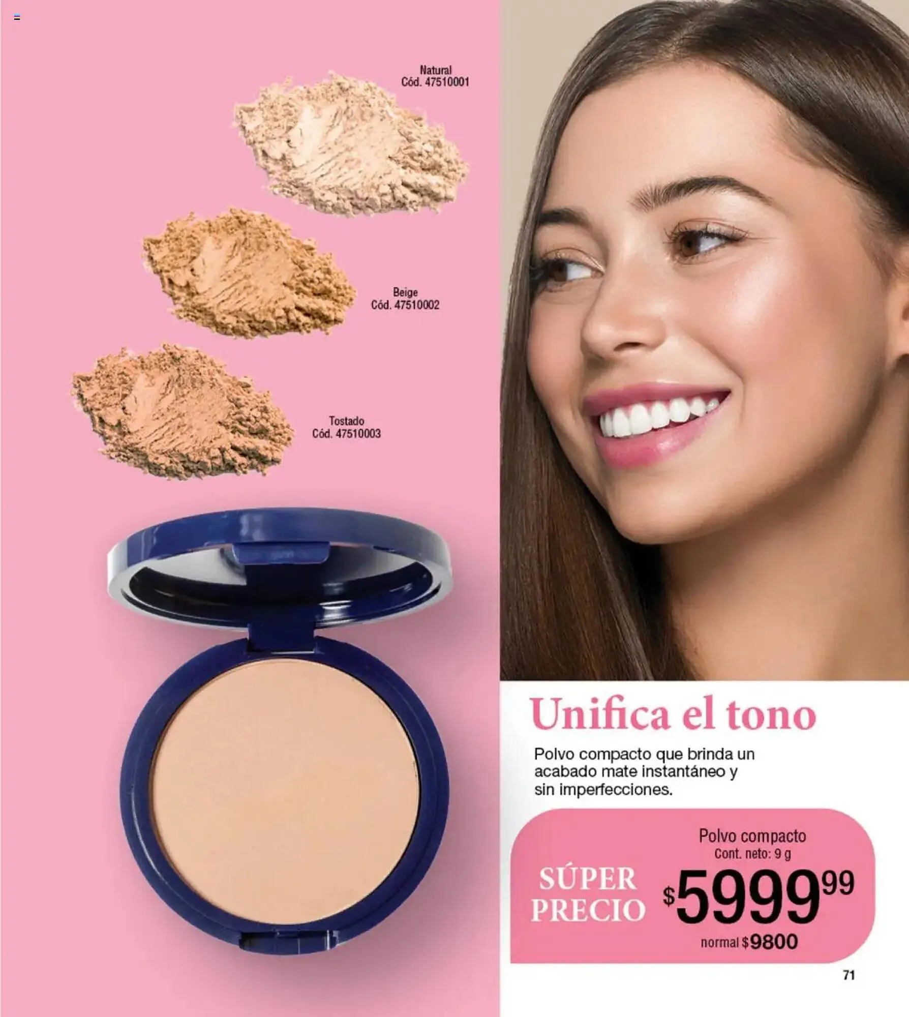 Ofertas de Catálogo Millanel Cosmética 28 de abril al 25 de mayo 2025 - Página 71 del catálogo