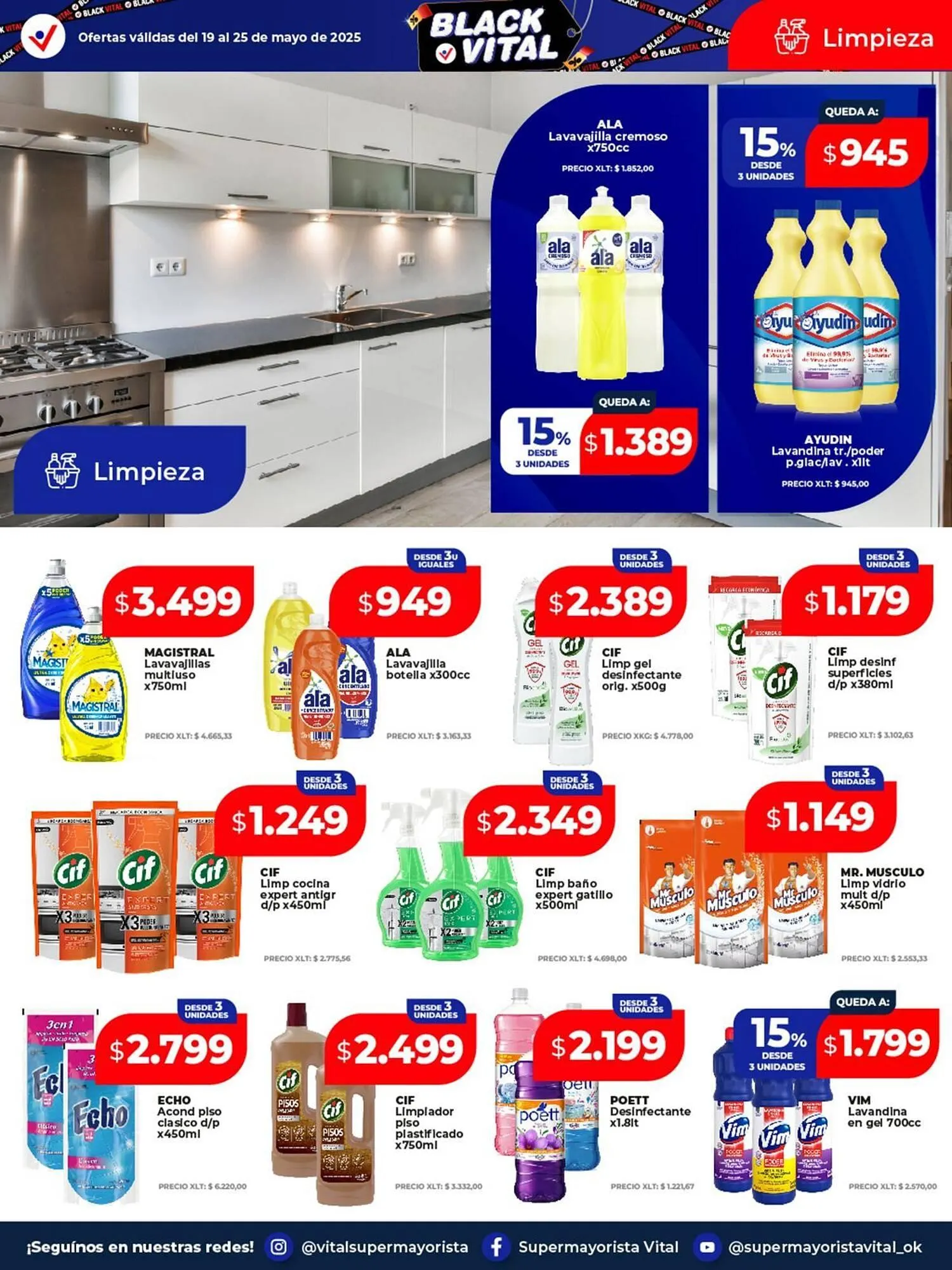 Ofertas de Catálogo Supermayorista Vital 19 de mayo al 25 de mayo 2025 - Página 7 del catálogo