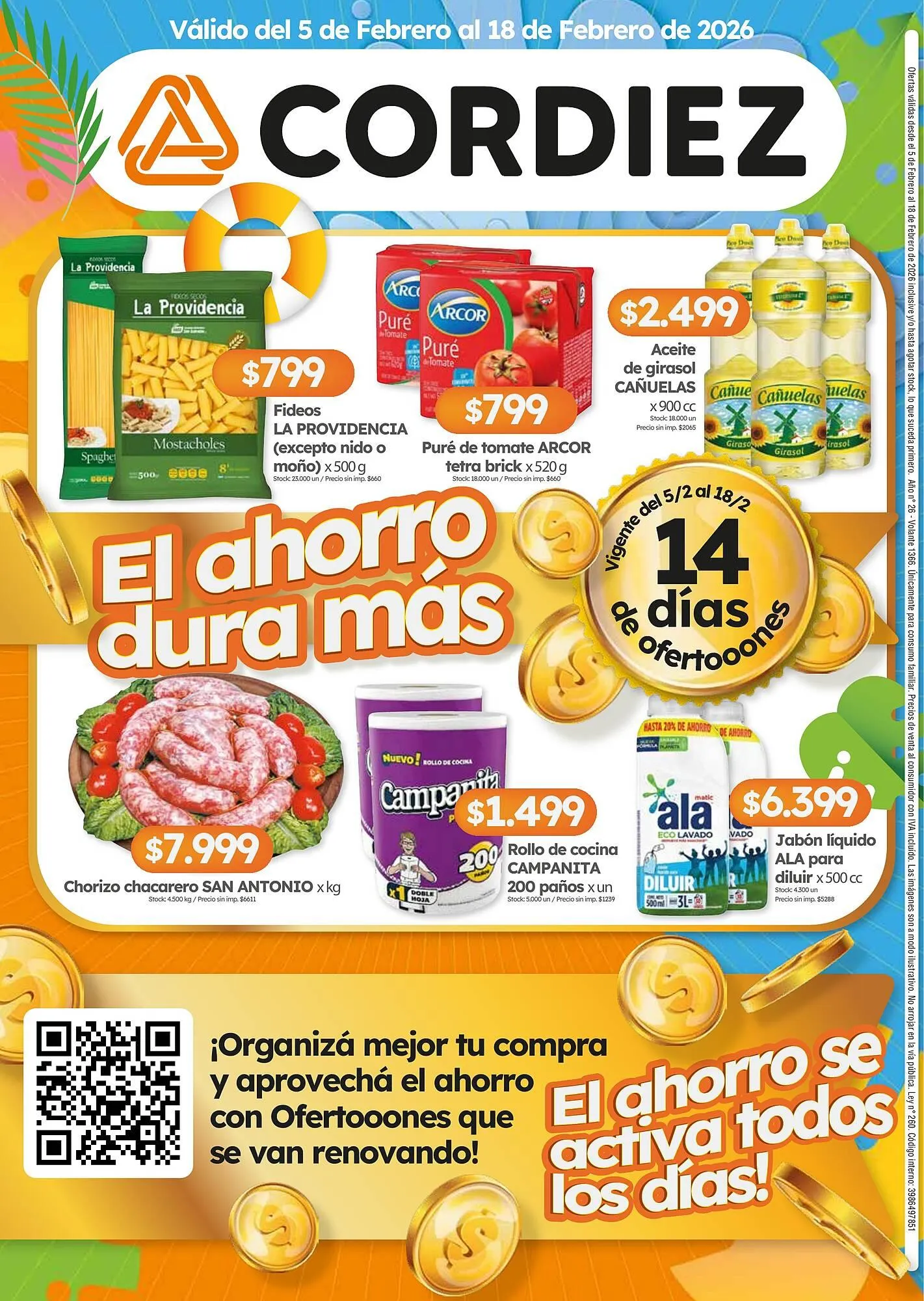 Ofertas de Folleto Cordiez 5 de febrero al 18 de febrero 2026 - Página 12 del catálogo