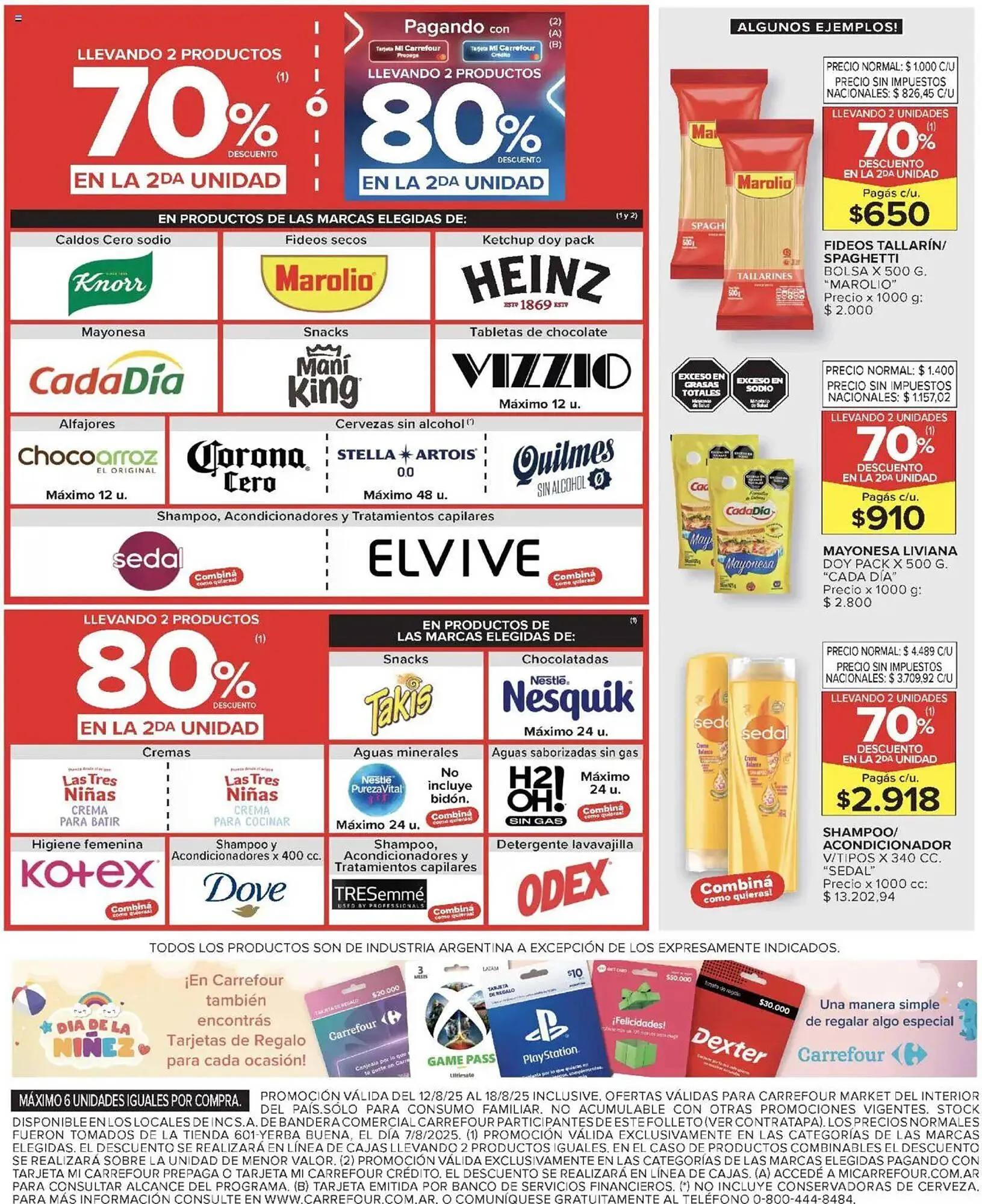 Ofertas de Catálogo Carrefour Market 12 de agosto al 19 de agosto 2025 - Página 6 del catálogo