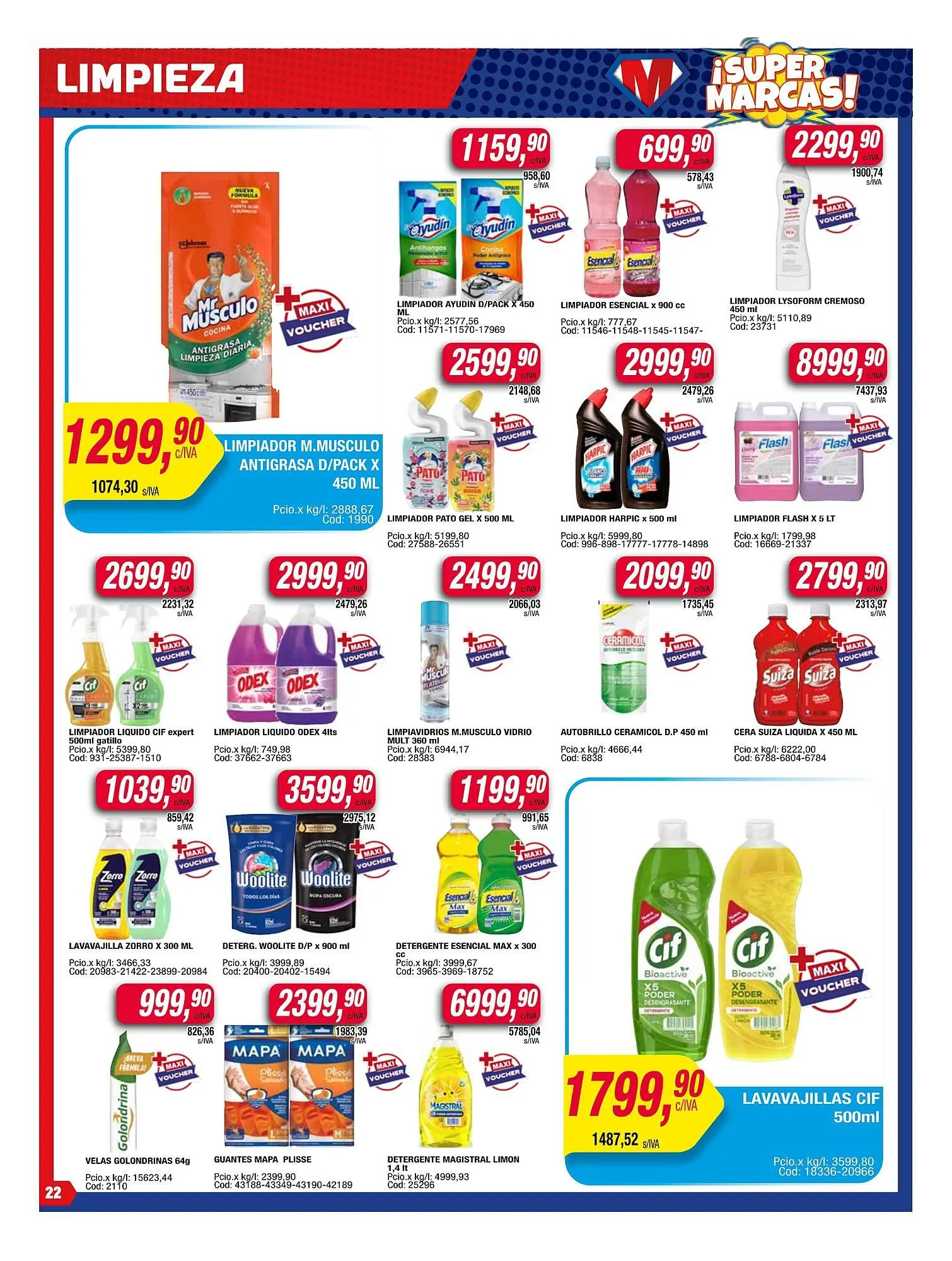 Ofertas de Catálogo Maxiconsumo 21 de julio al 28 de julio 2025 - Página 22 del catálogo
