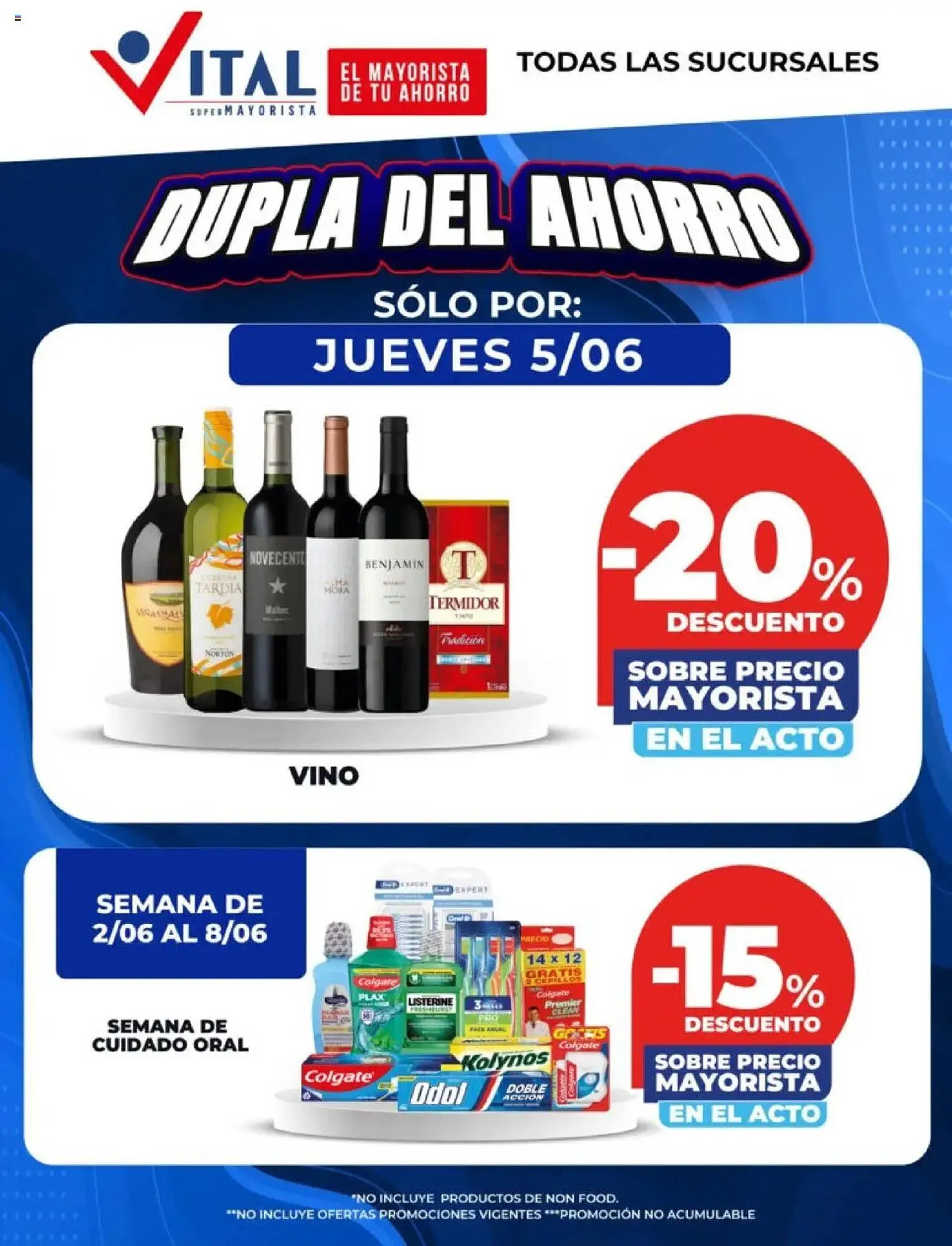 Ofertas de Catálogo Supermayorista Vital 5 de junio al 5 de junio 2025 - Página 1 del catálogo