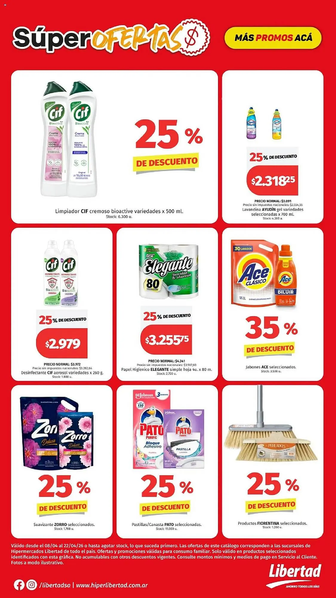 Ofertas de Catálogo Hipermercado Libertad 8 de abril al 22 de abril 2026 - Página 8 del catálogo