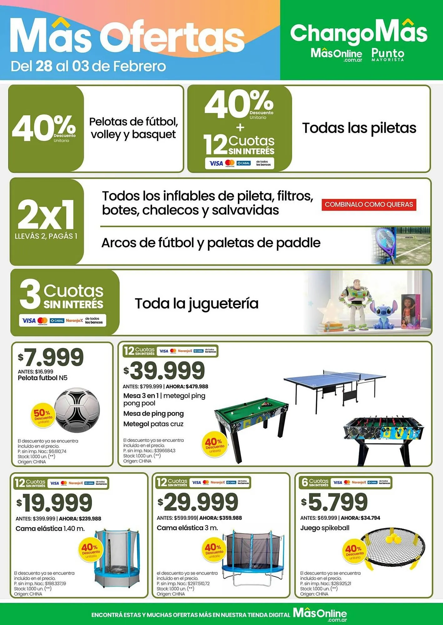 Ofertas de Catálogo Changomas 28 de enero al 3 de febrero 2026 - Página 4 del catálogo