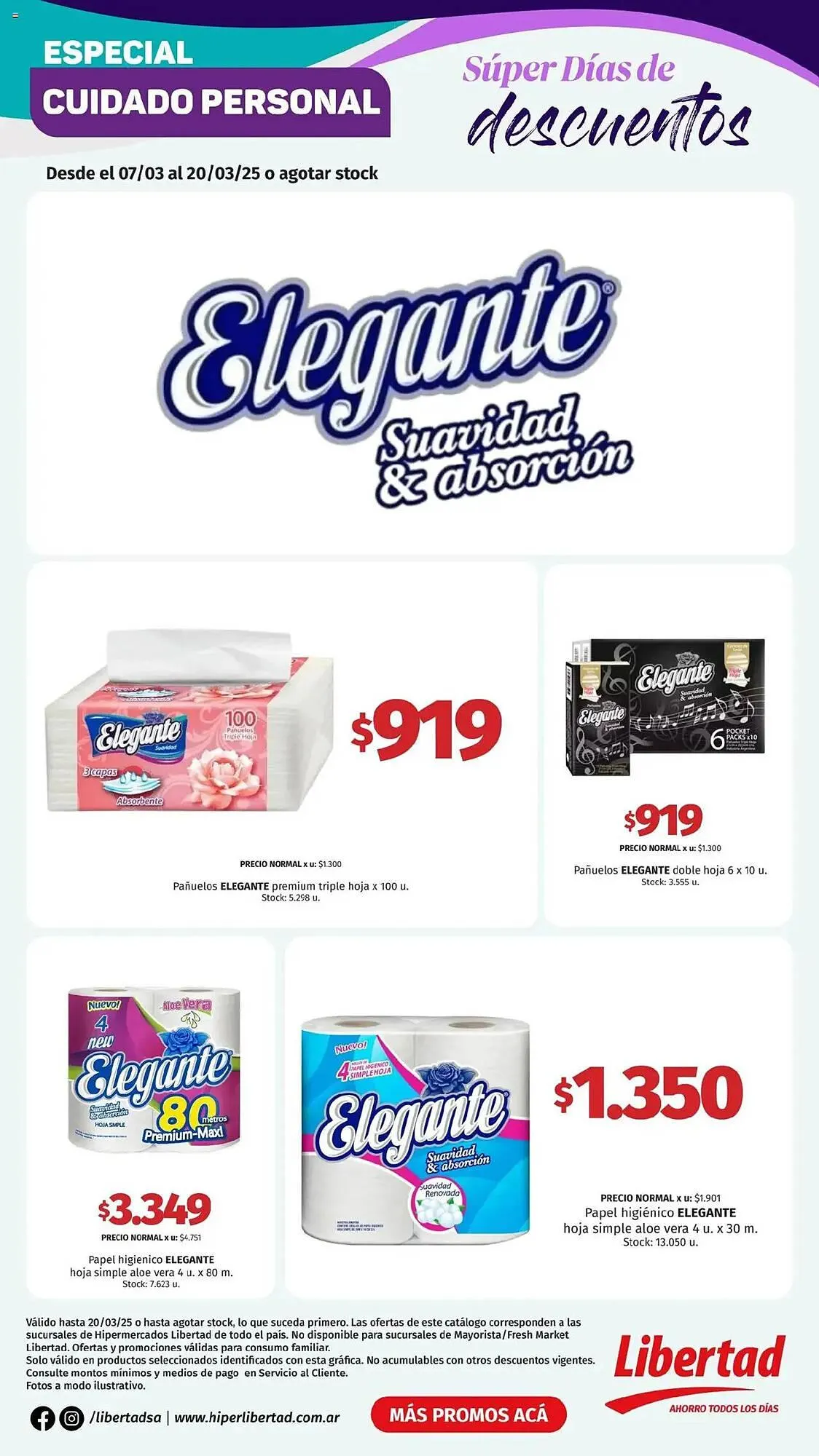Ofertas de Catálogo Hipermercado Libertad 7 de marzo al 20 de marzo 2025 - Página 5 del catálogo