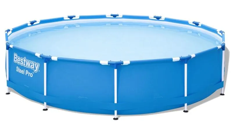 Pileta Estructural Redonda De Lona De 6473 Litros - BESTWAY