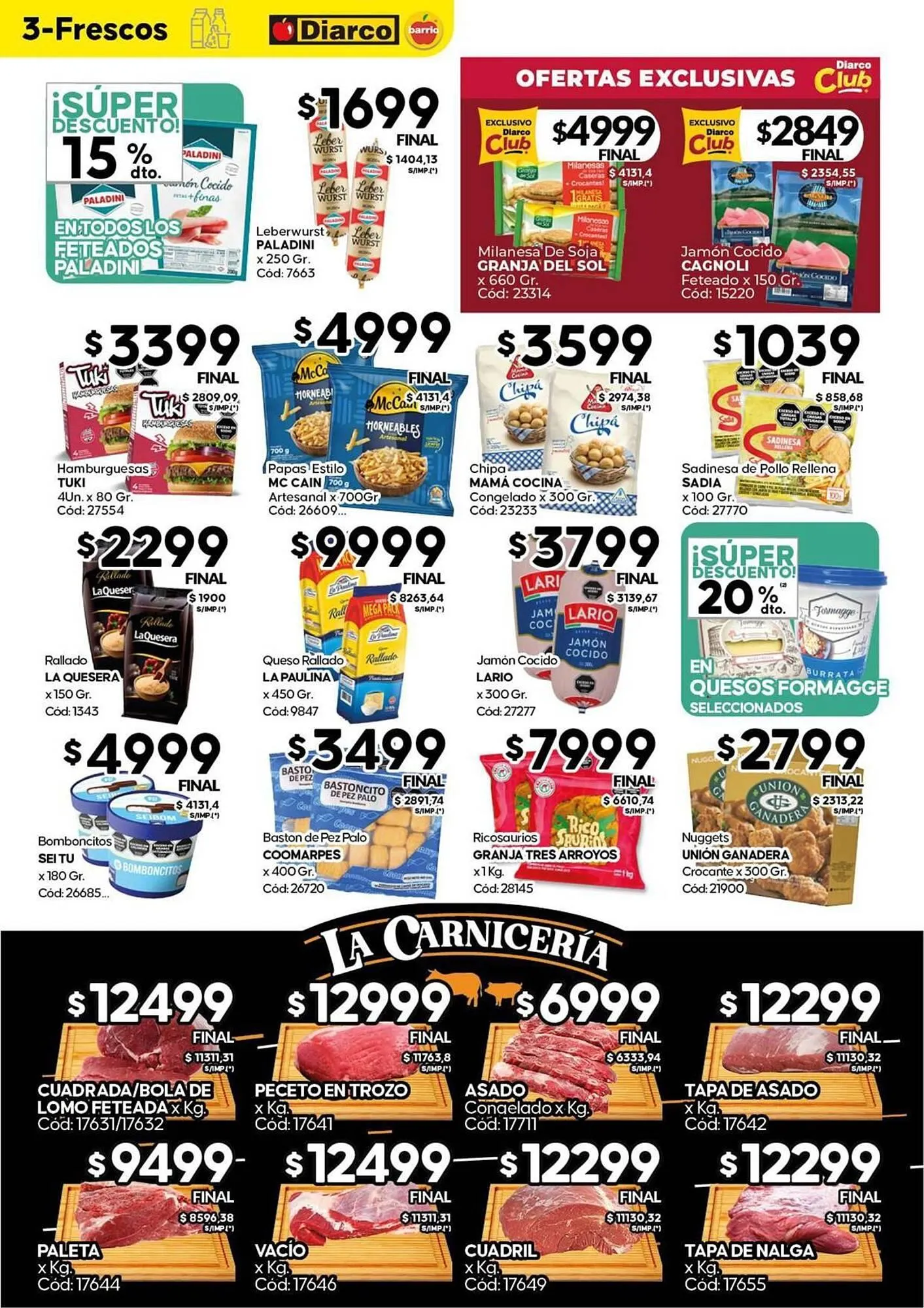 Ofertas de Catálogo Diarco 28 de julio al 2 de agosto 2025 - Página 3 del catálogo