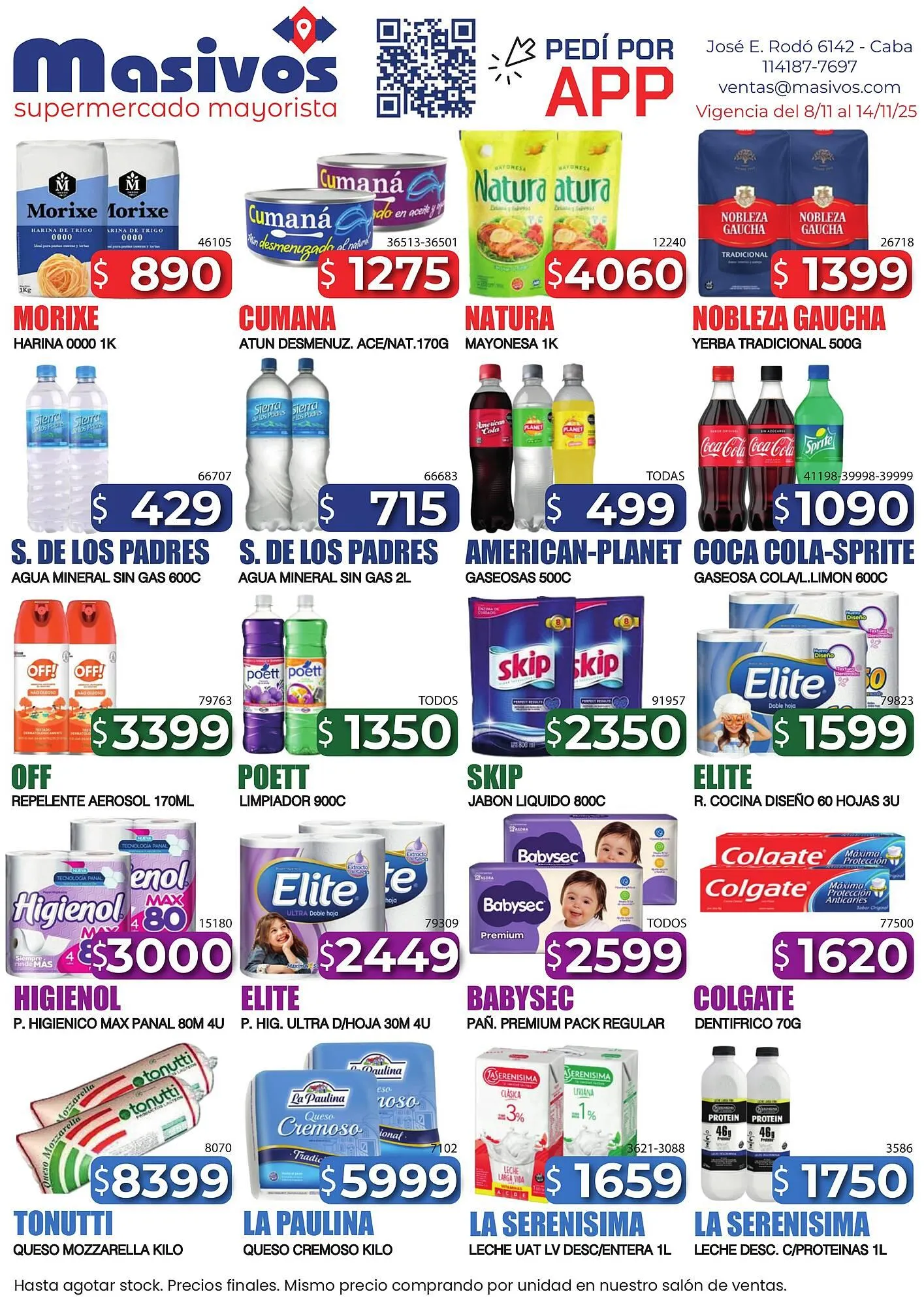 Catálogo Masivos - 1