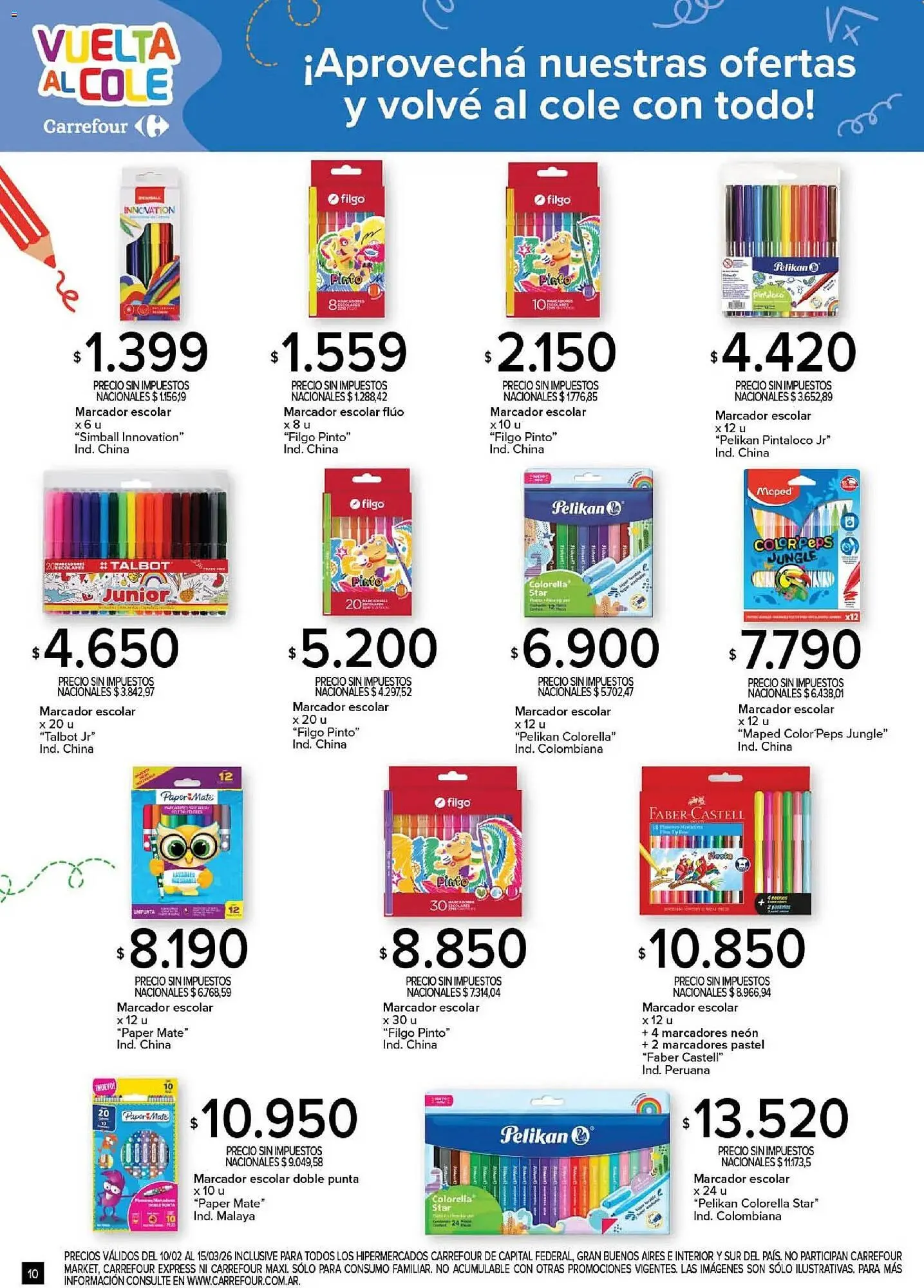 Ofertas de Catálogo Carrefour 10 de febrero al 15 de marzo 2026 - Página 10 del catálogo