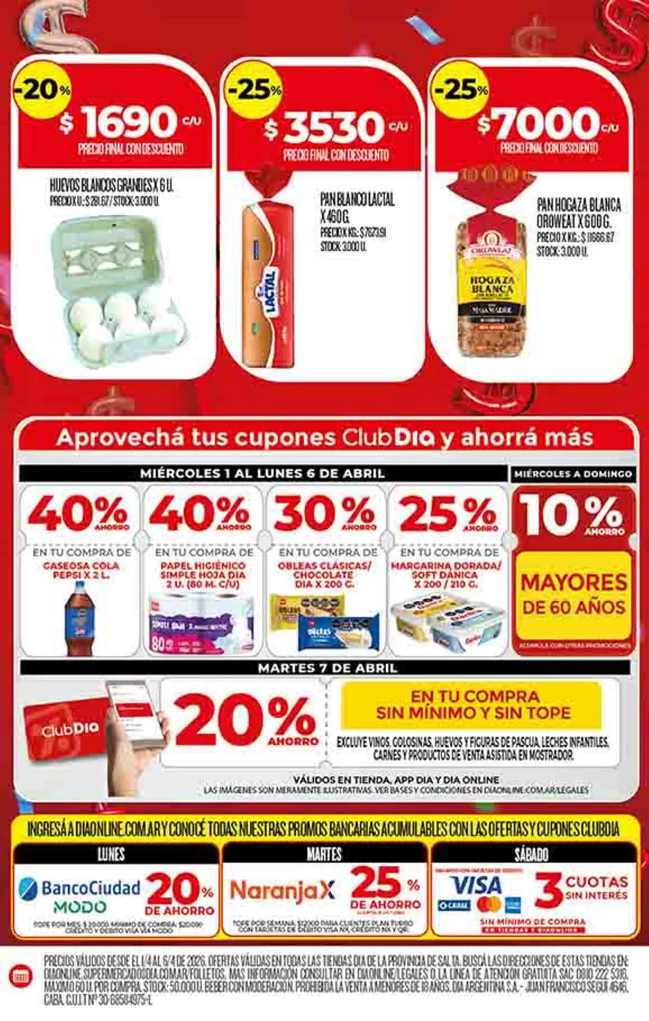 Ofertas de Folleto Supermercados DIA 31 de marzo al 6 de abril 2026 - Página 8 del catálogo
