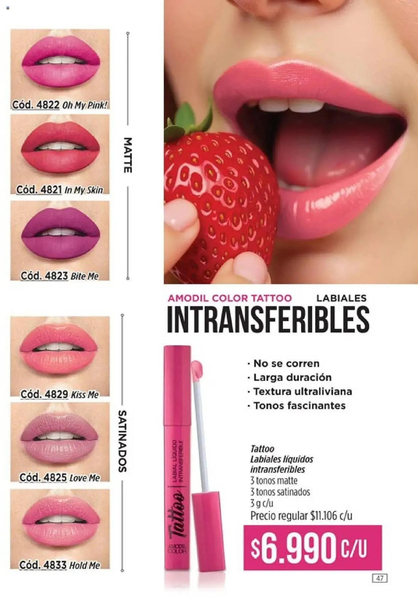 Ofertas de Catálogo Amodil 1 de octubre al 1 de noviembre 2025 - Página 47 del catálogo