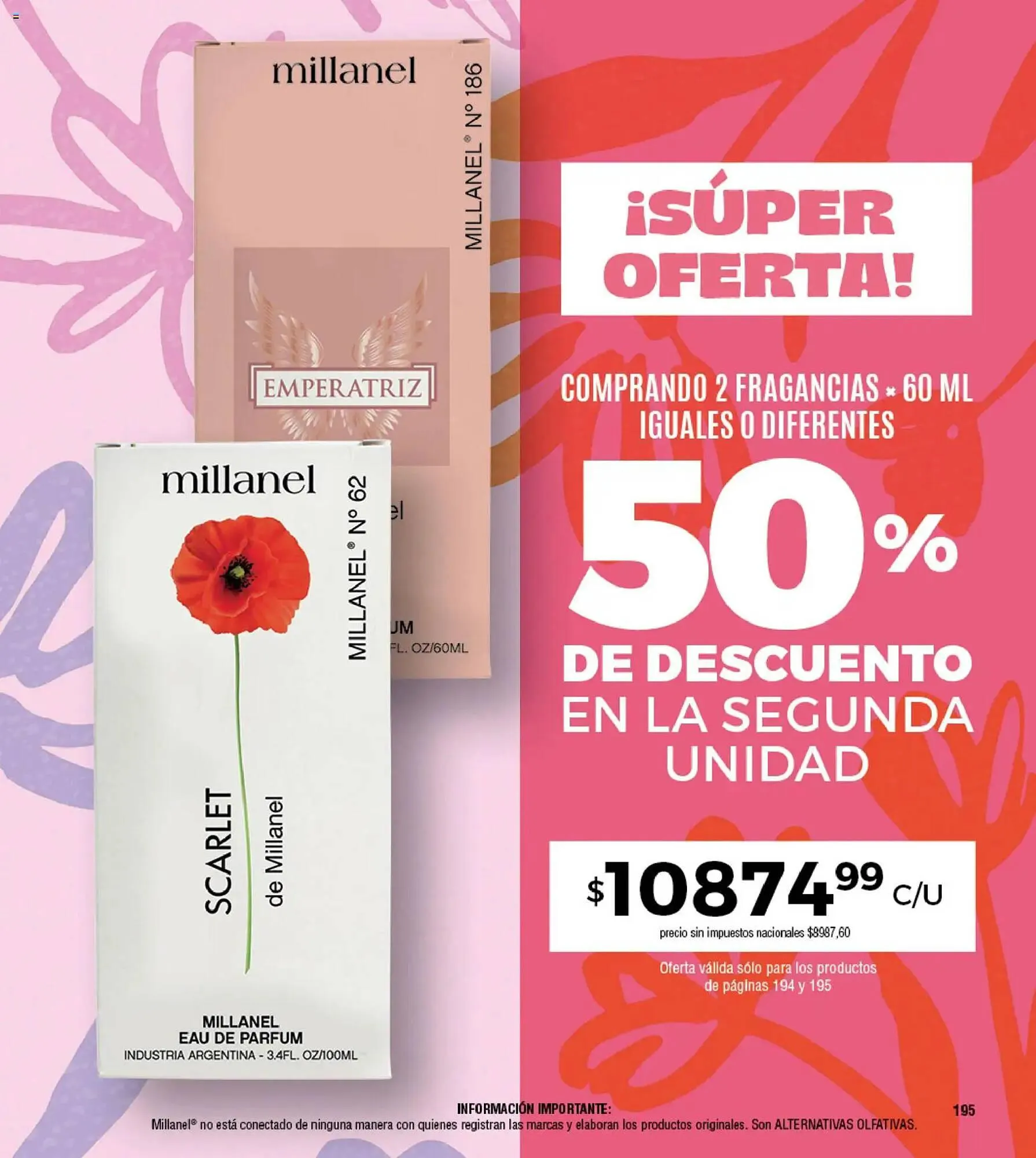 Ofertas de Catálogo Millanel Cosmética 2 de marzo al 29 de marzo 2026 - Página 195 del catálogo